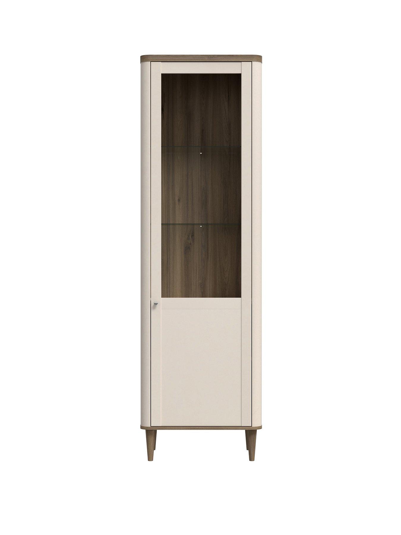 lacetti-single-glass-door-display-cabinet-creamoakstillFront