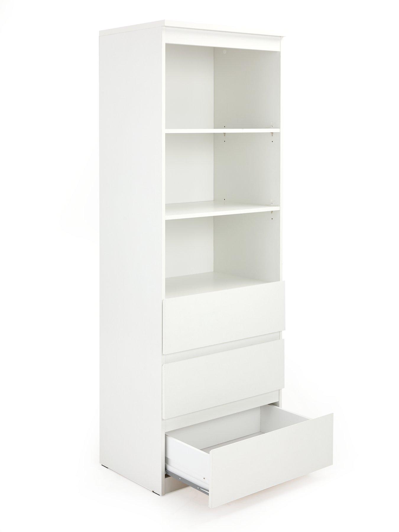 very-home-lisson-3-drawer-shelf-unit-whitenbsp--fsc-certifiedoutfit