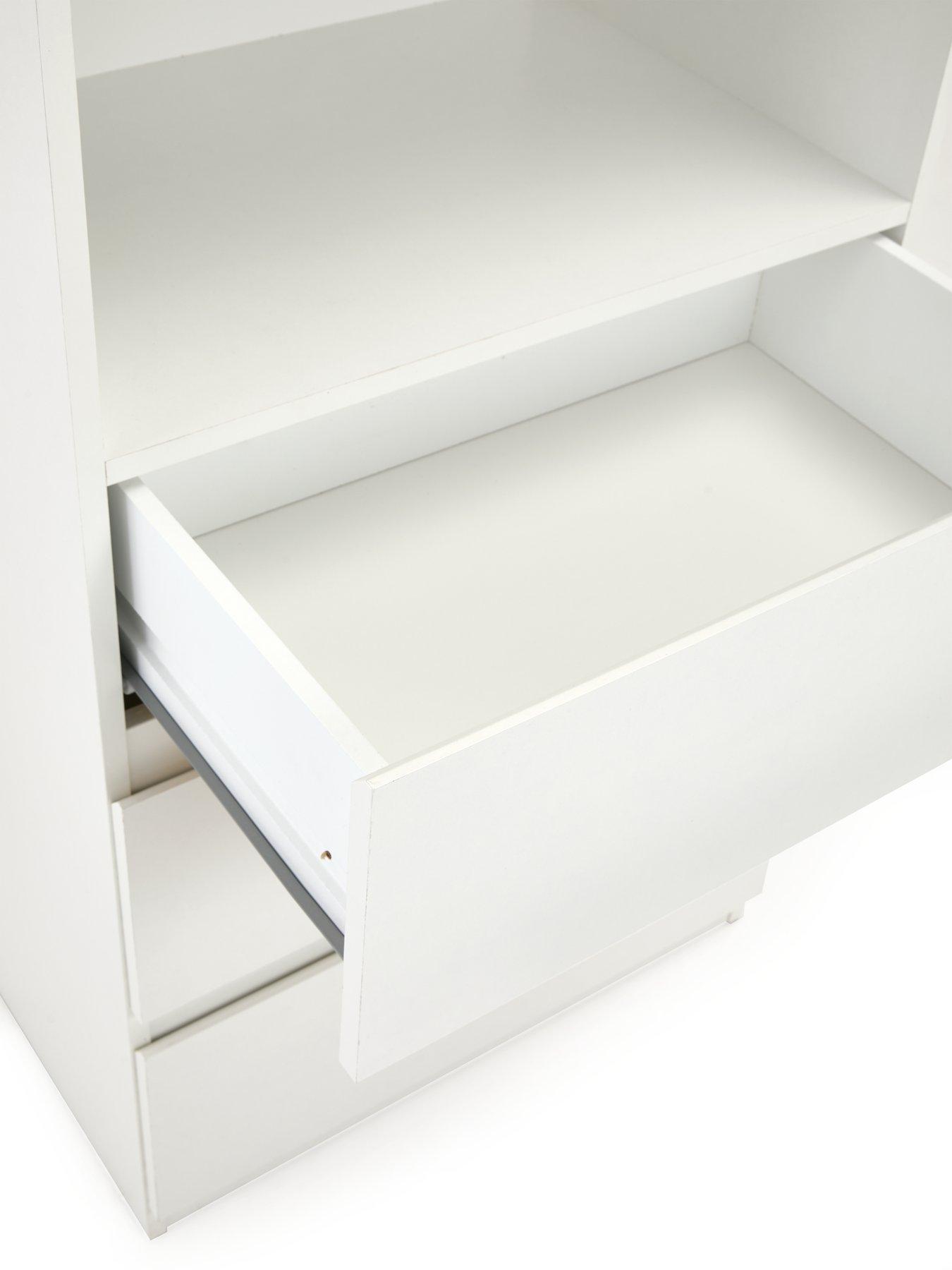 very-home-lisson-3-drawer-shelf-unit-whitenbsp--fsc-certifieddetail