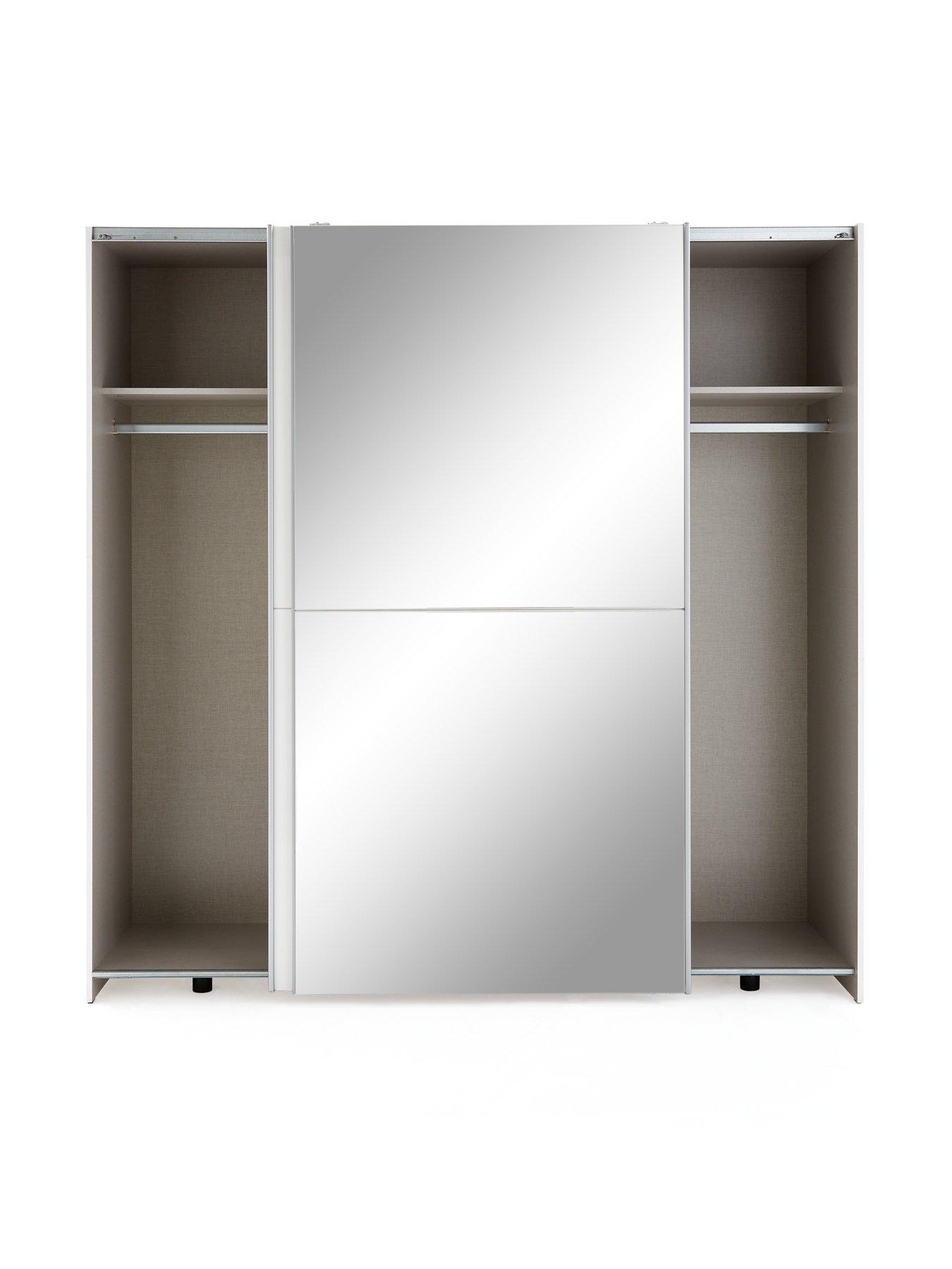 very-home-nico-190nbspcm-sliding-gloss-mirrored-wardrobe-whiteoutfit