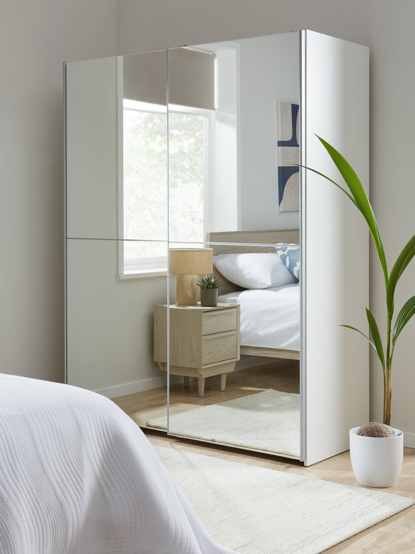 very-home-nico-150nbspcm-sliding-2-door-mirrored-wardrobe-whitefront