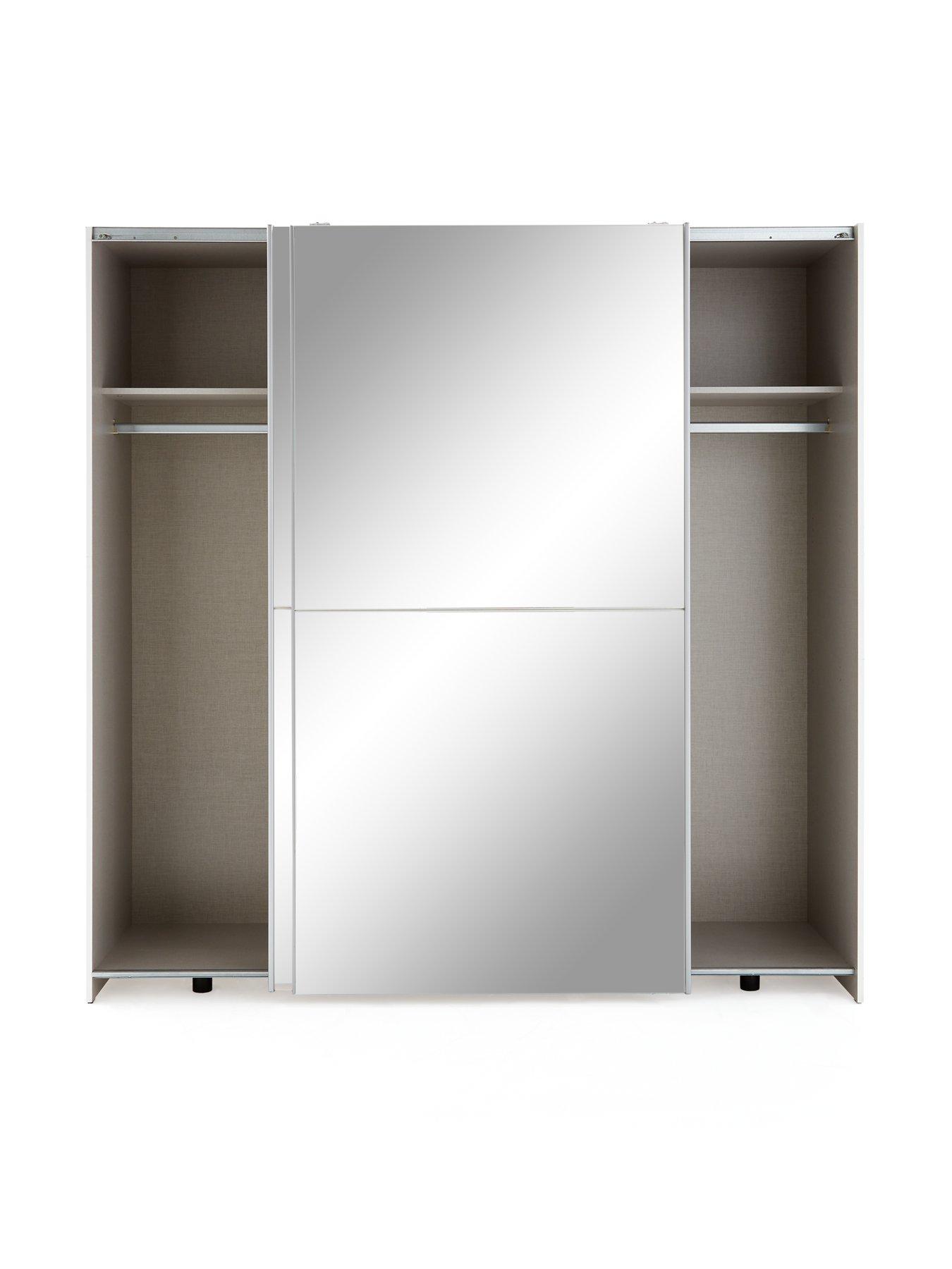 very-home-nico-190nbspcm-sliding-2-door-mirrored-wardrobe-whiteoutfit