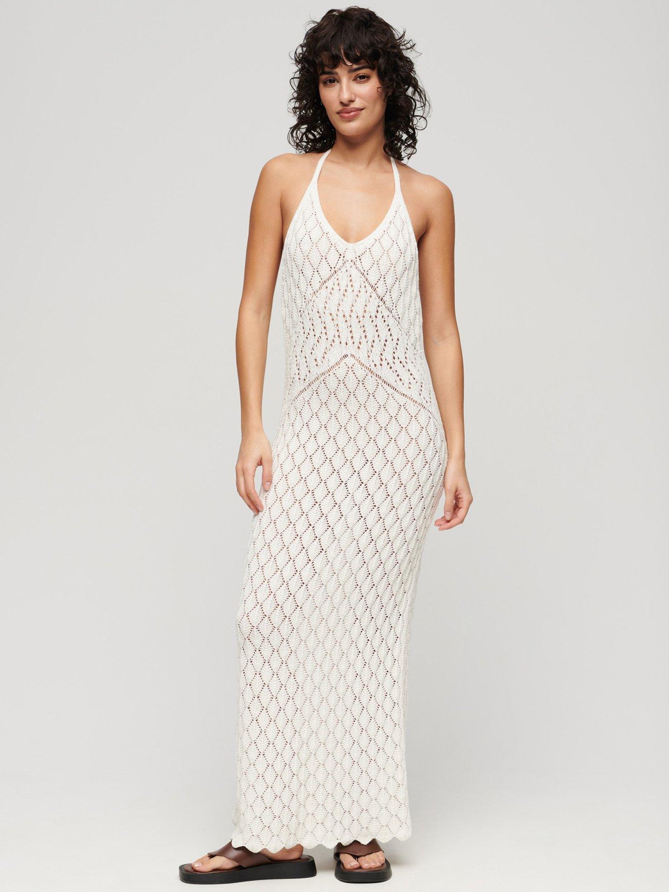 superdry-crochet-halter-maxi-dress-cream