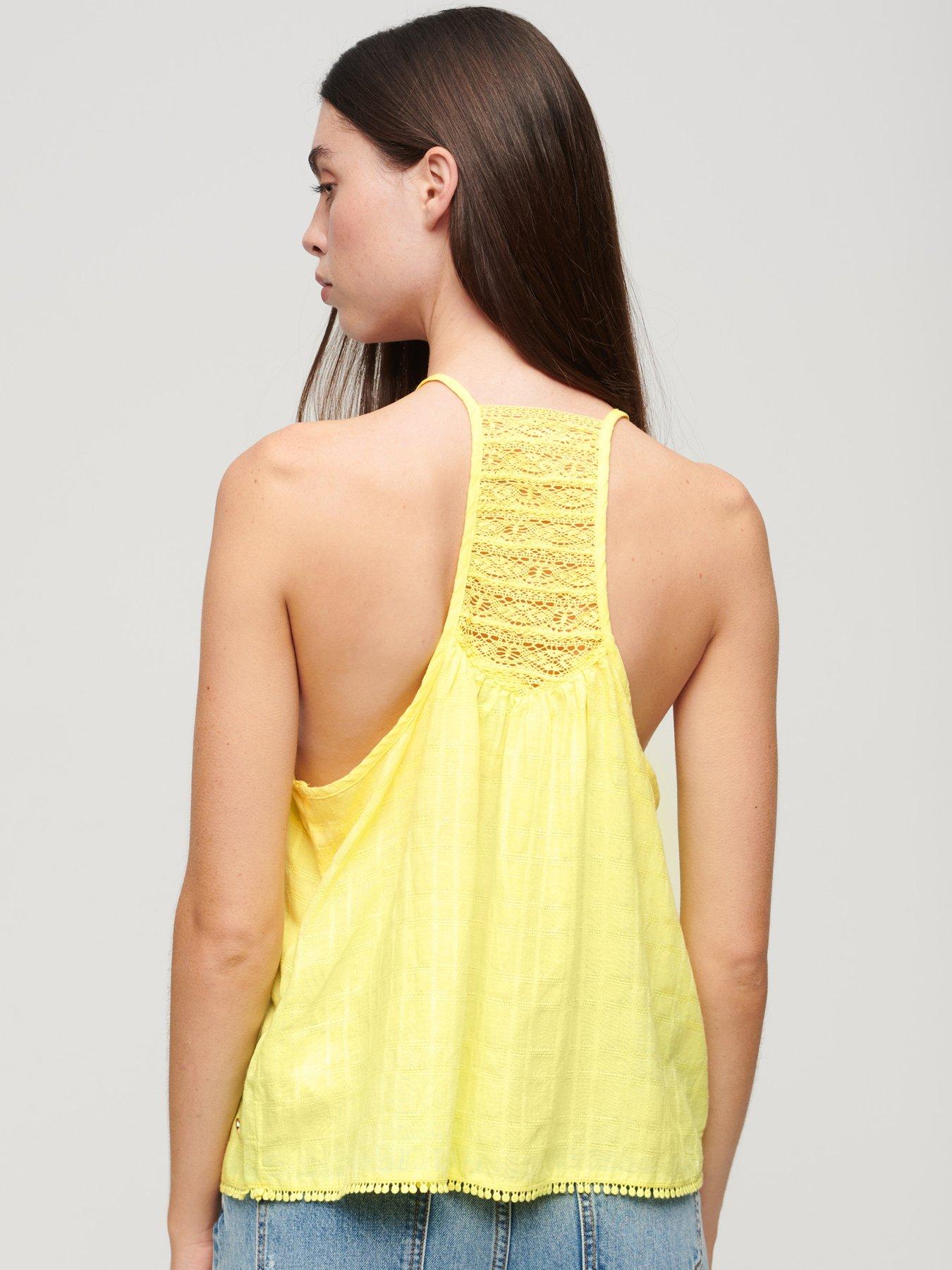 superdry-lace-cami-beach-top-yellowstillFront