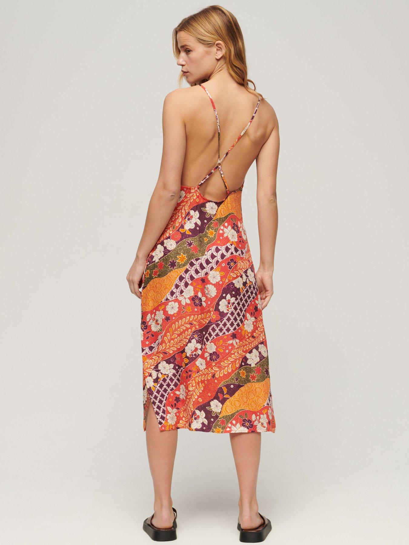 superdry-printed-midi-slip-cami-dress-redstillFront