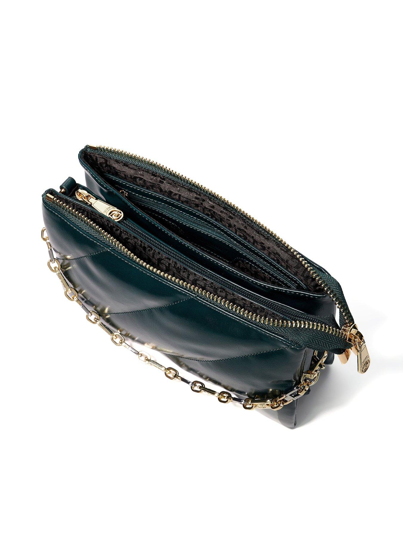 dune-london-dinidelamere-small-mix-metal-chain-quilted-crossbody-bag-greendetail