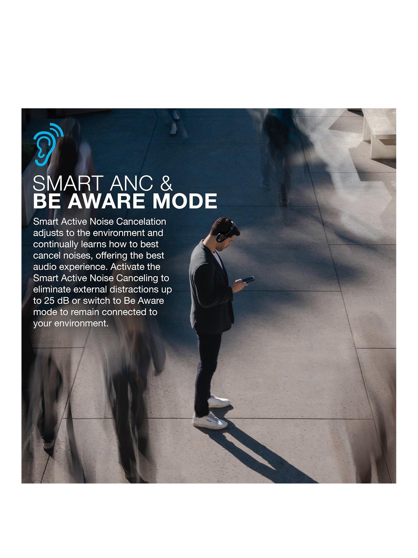 Image 3 of 7 of JLab JBuds Lux ANC - Hybrid Noise Cancelling Headphones - Up to 70 hours battery life