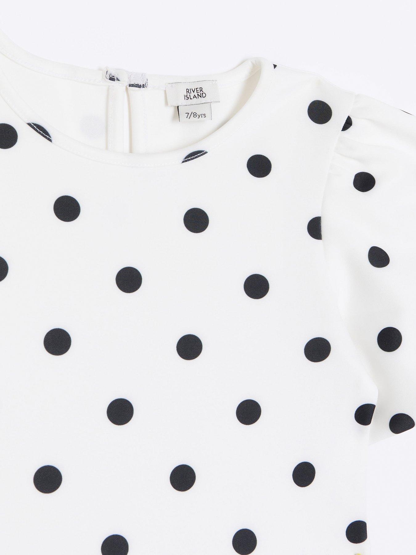 river-island-girls-polka-dot-puff-sleeve-dress-whiteoutfit