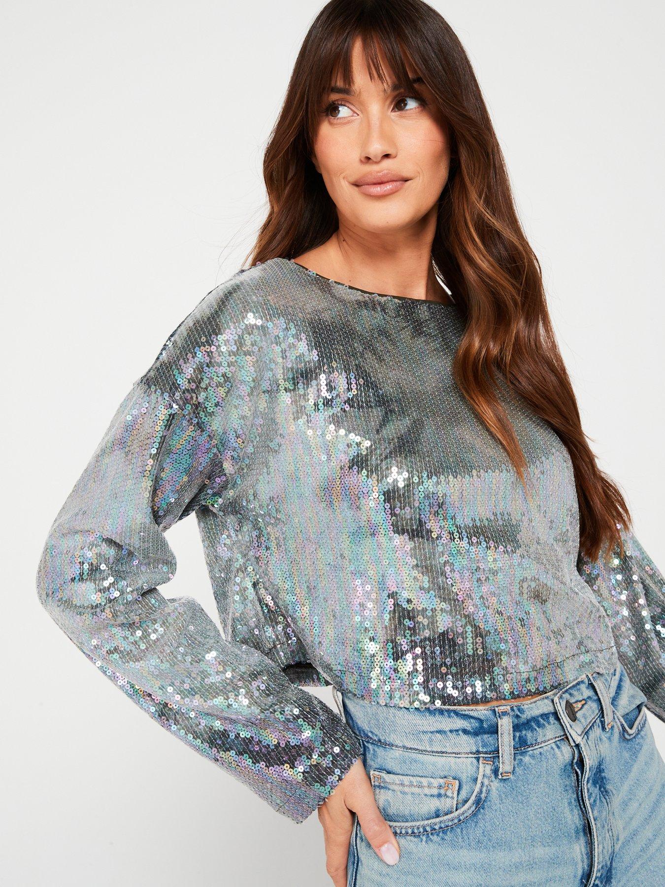 v-by-very-carol-byrne-sequin-long-sleeve-top-multioutfit