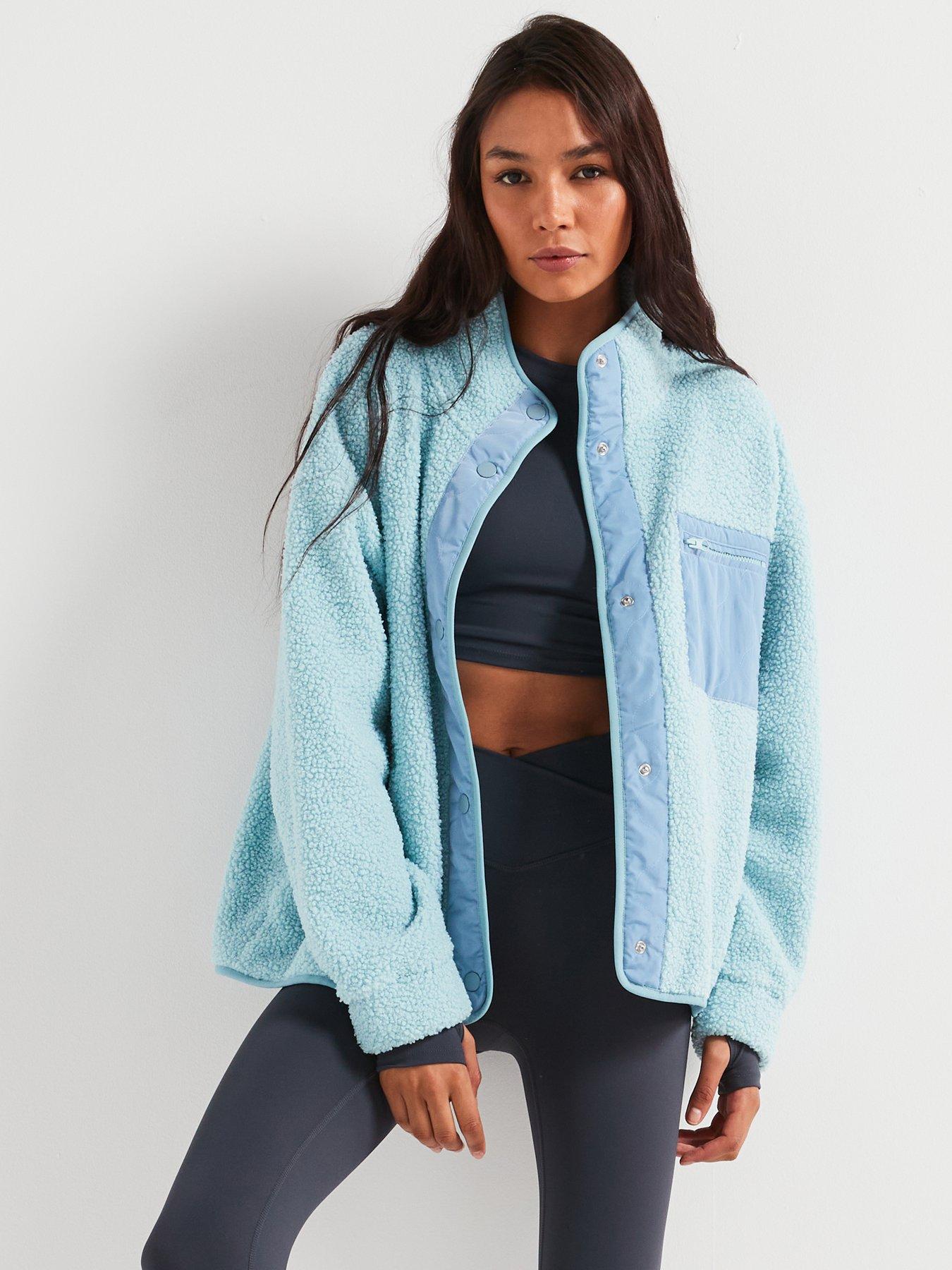 v-by-very-popper-front-contrast-detail-sherpa-fleece-blue