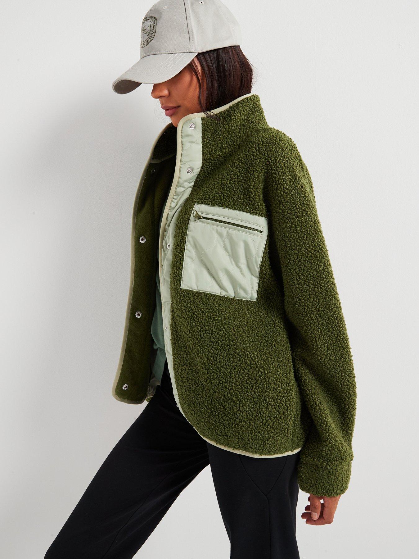 v-by-very-popper-front-contrast-detail-sherpa-fleecedetail