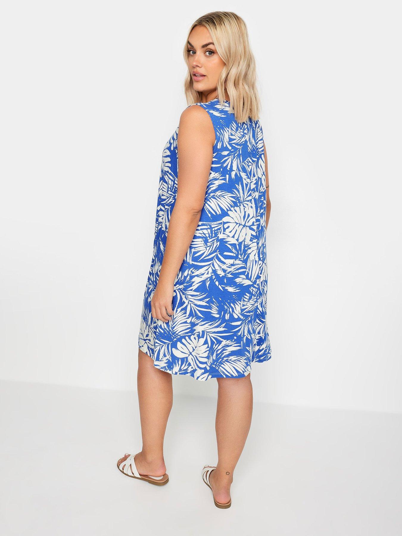 yours-leaf-print-mini-dressstillFront