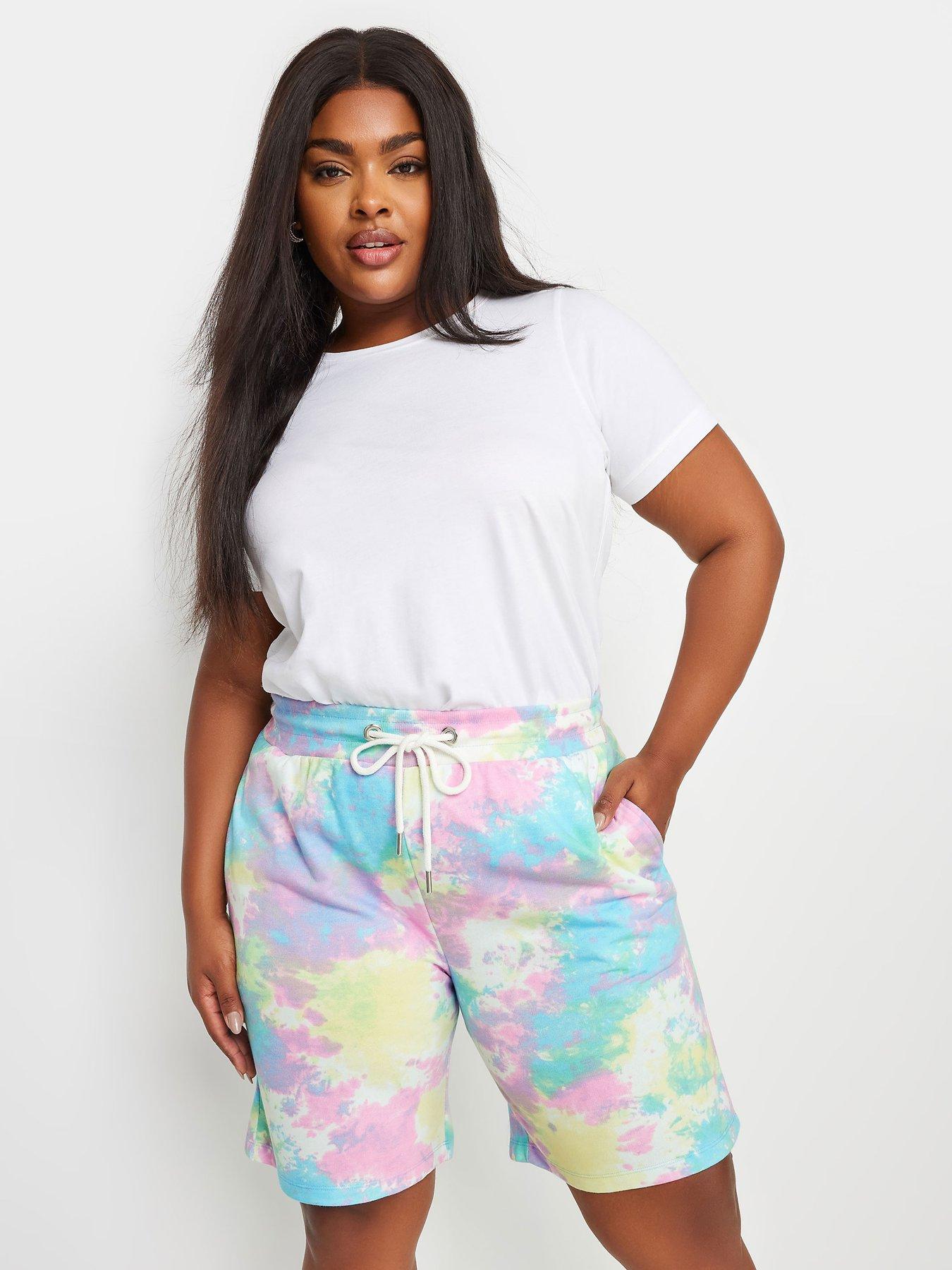 yours-tie-dye-jogger-shorts