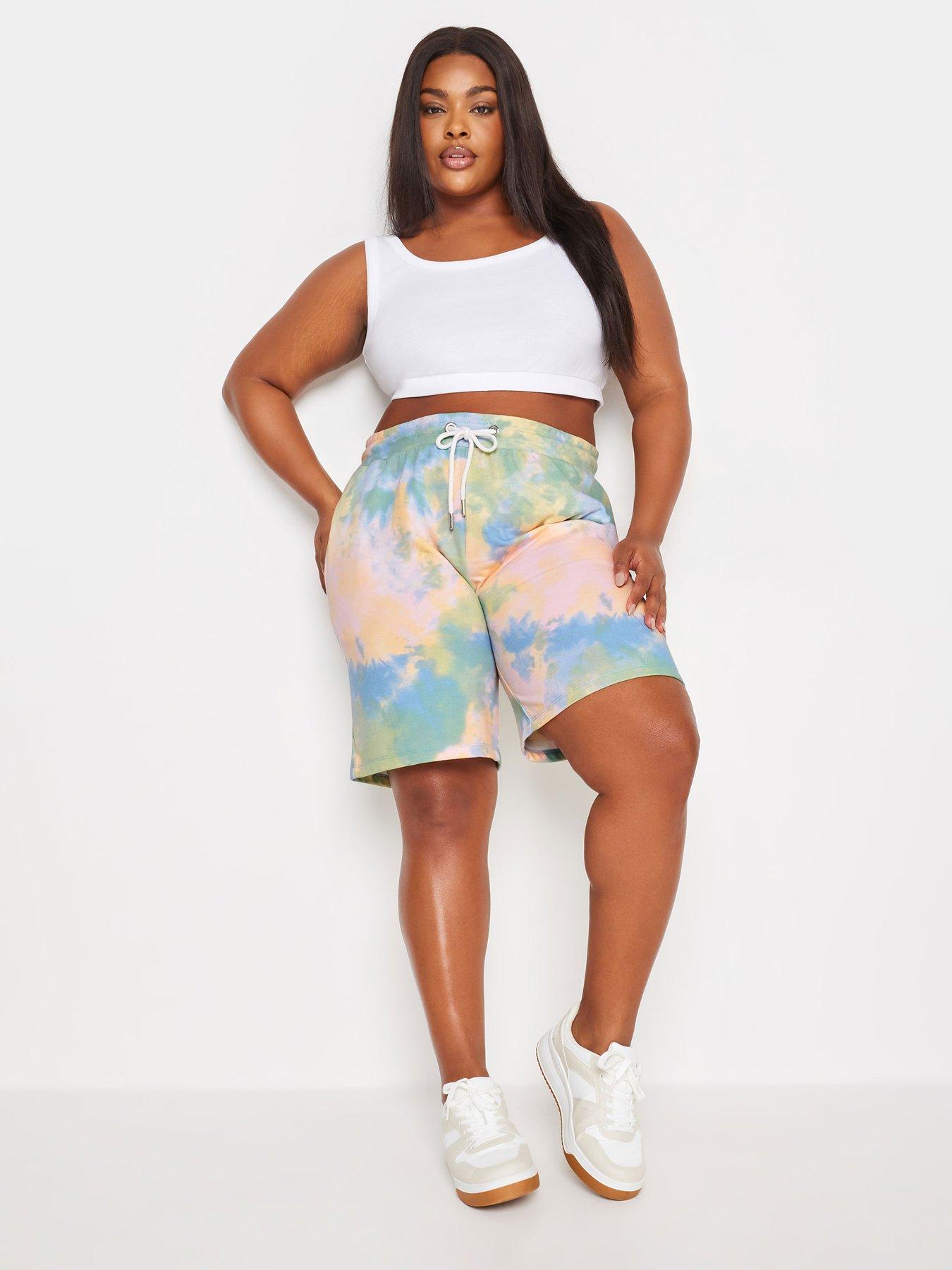 yours-tie-dye-jogger-shortsback