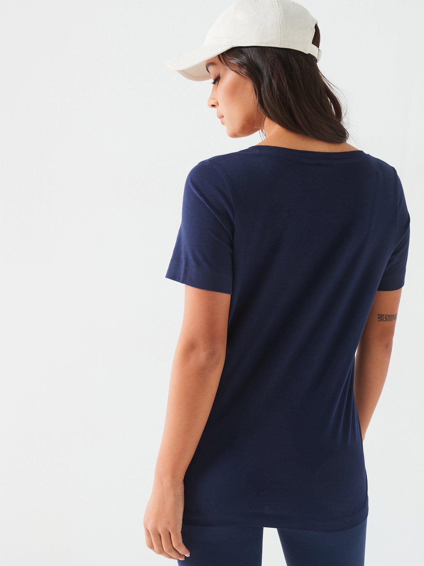 everyday-the-essential-v-neck-t-shirt-navystillFront