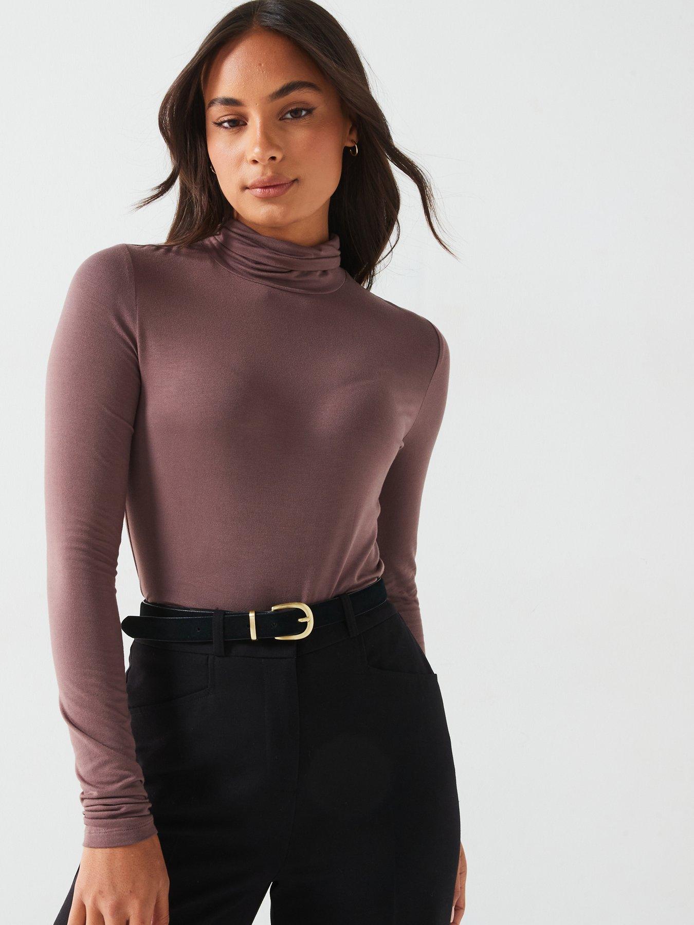 everyday-turtleneck-long-sleeve-top-brown