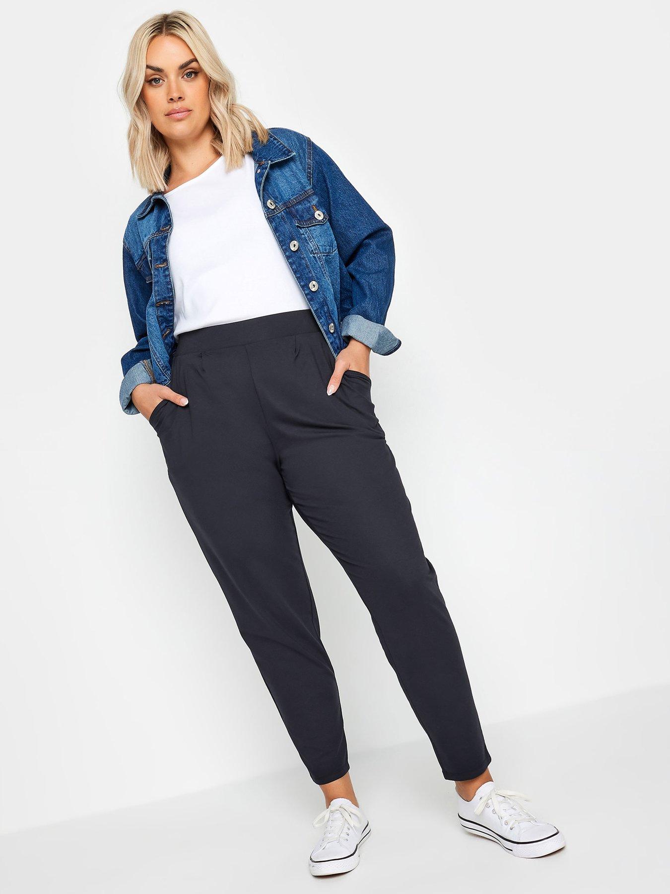 yours-double-pleat-stretch-joggers-blueback