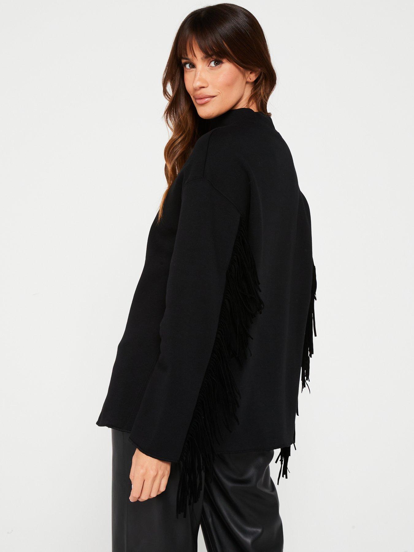 v-by-very-tassel-detail-high-neck-sweat-blackstillFront