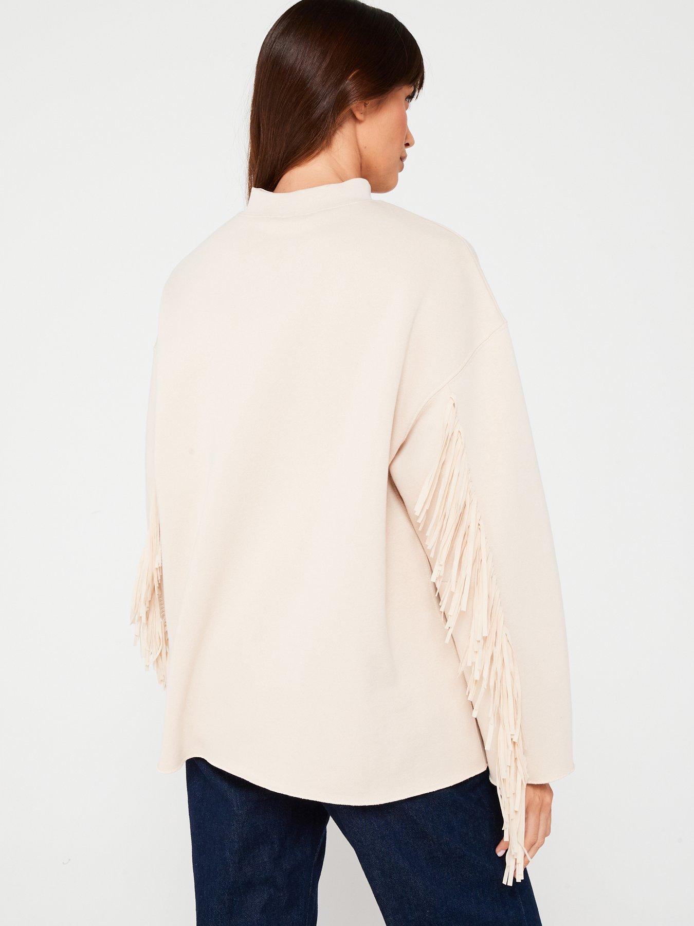 v-by-very-tassel-detail-high-neck-sweat-nudestillFront