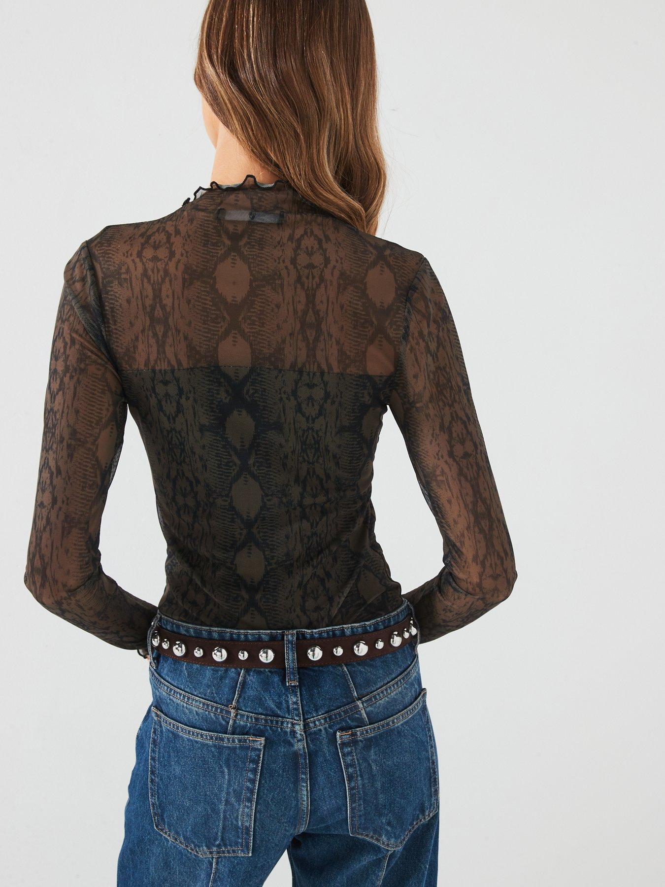 v-by-very-high-neck-long-sleeve-mesh-top-animal-printstillFront