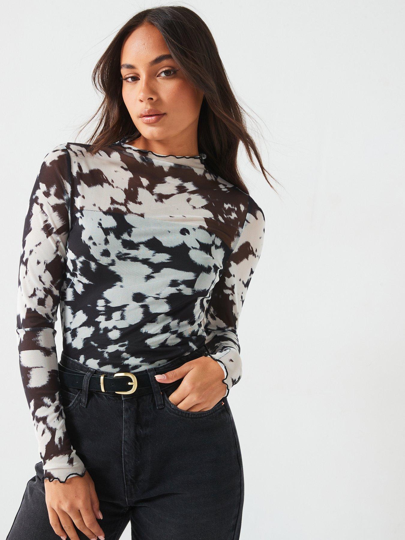 v-by-very-high-neck-long-sleeve-mesh-top-print