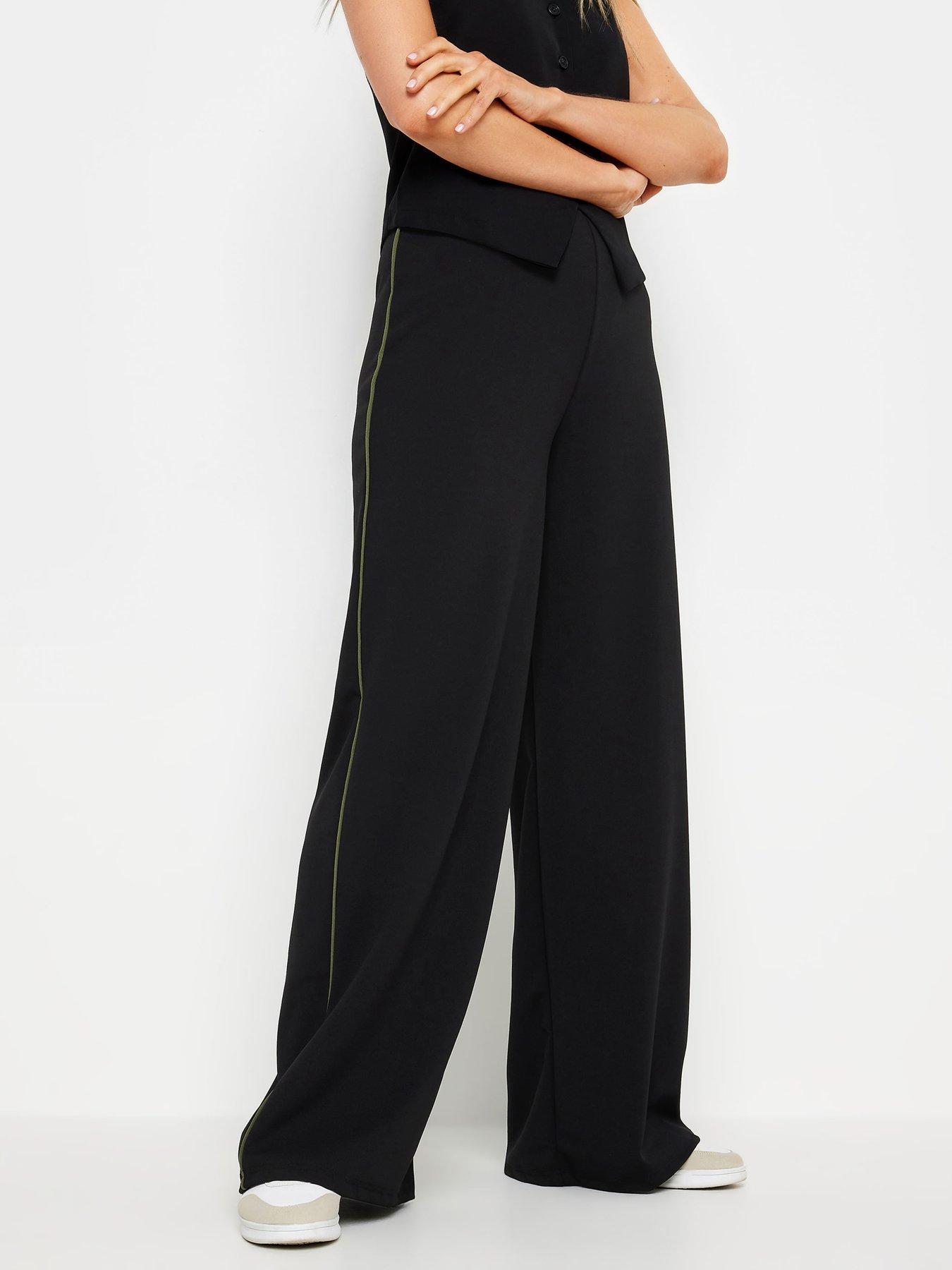 long-tall-sally-tall-side-stripe-trouser-black