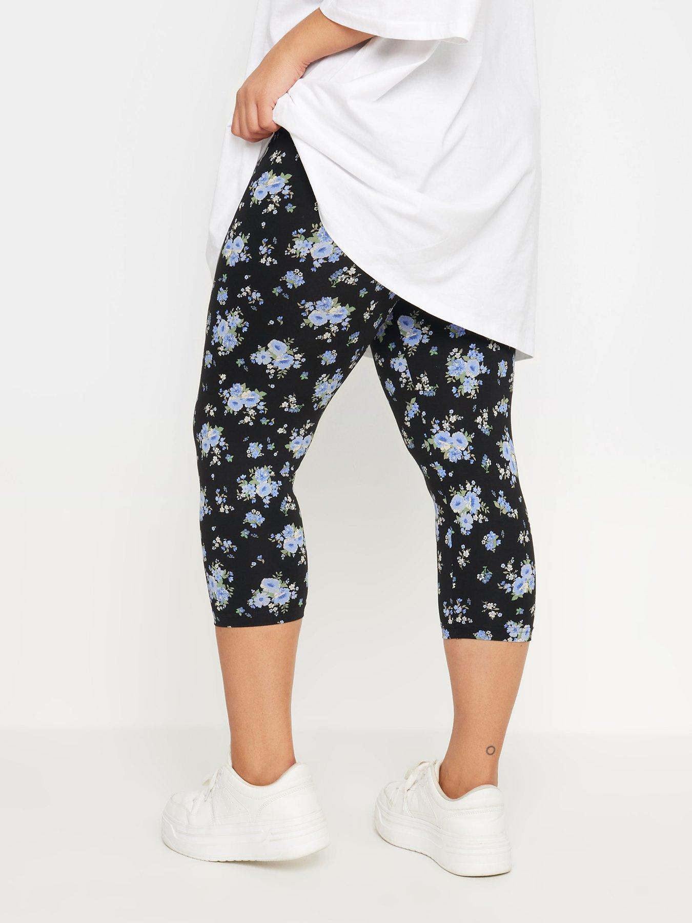 yours-2-pack-blue-floral-crop-trousersstillFront