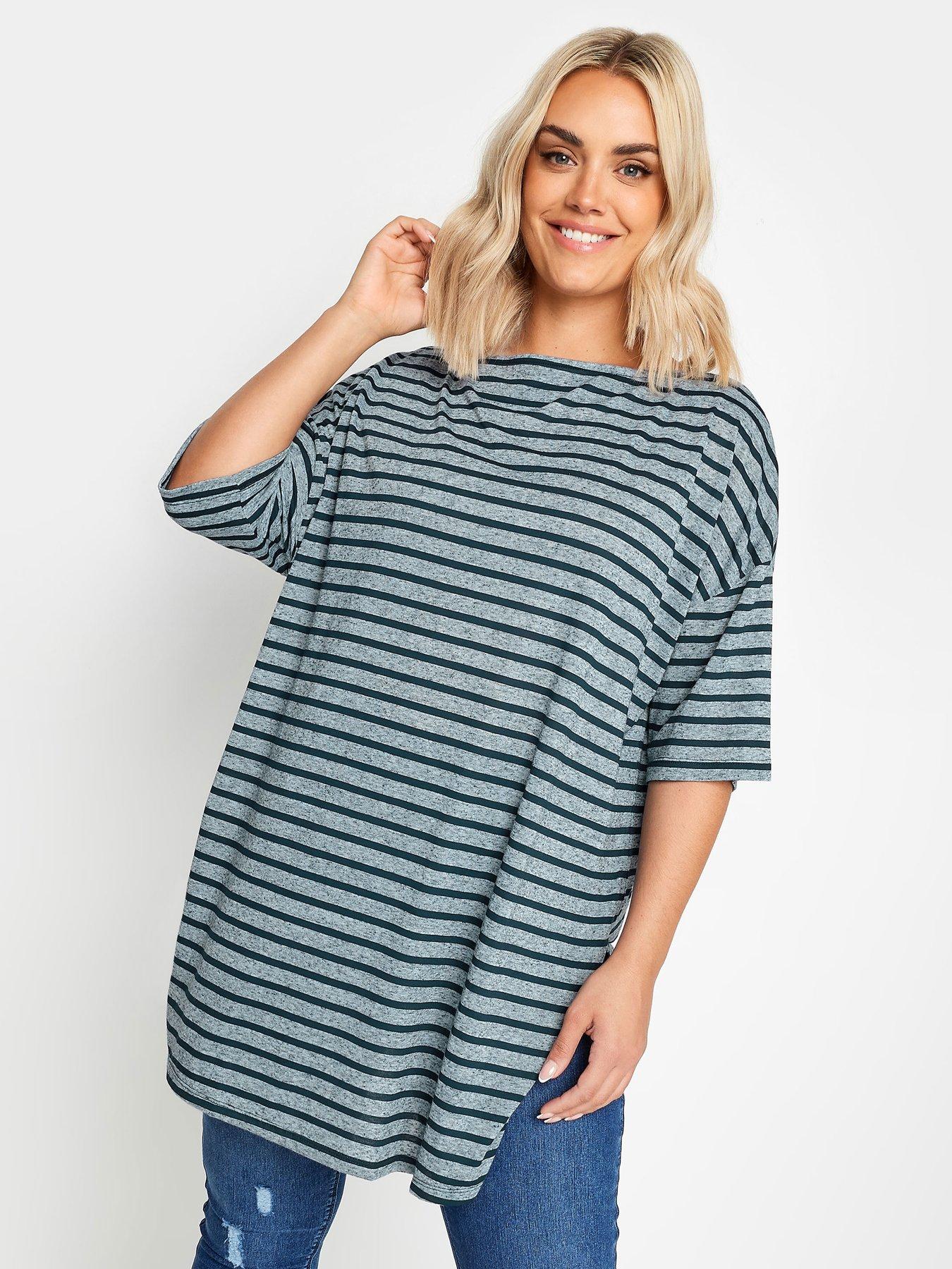 yours-striped-t-shirt-bluefront