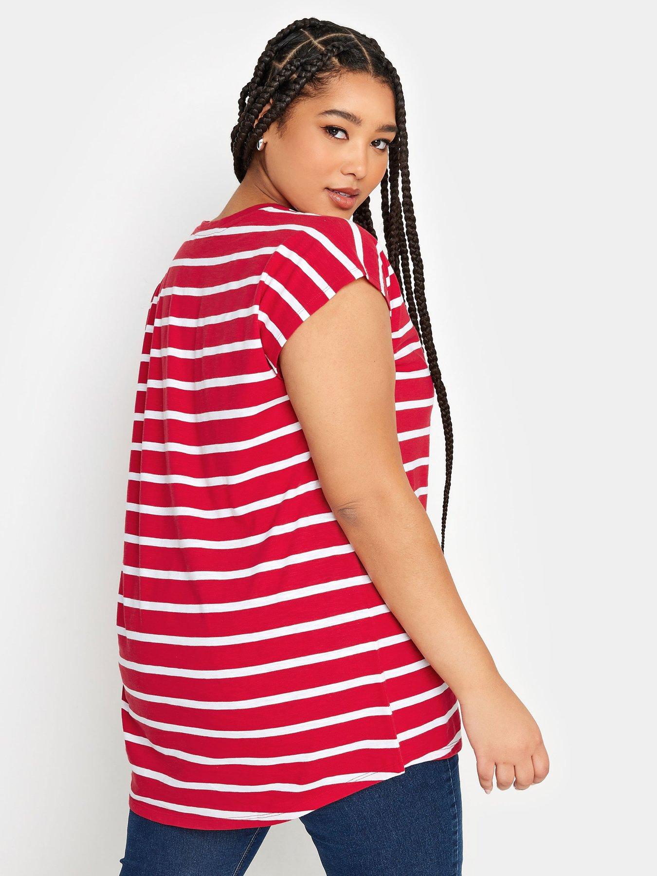 yours-grown-on-sleeve-t-shirt-stripe--red-whitestillFront