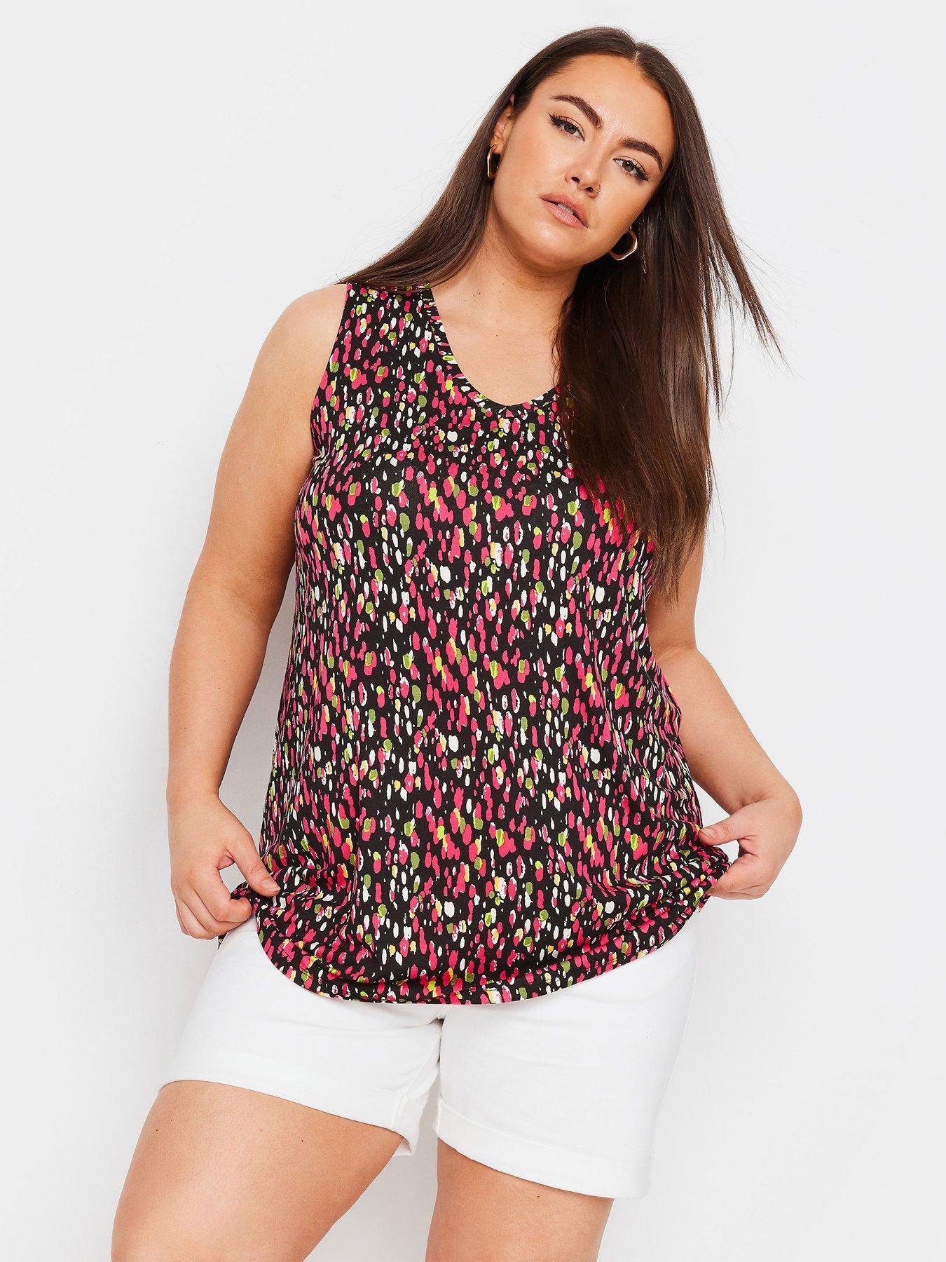 yours-abstract-print-swing-vest-top