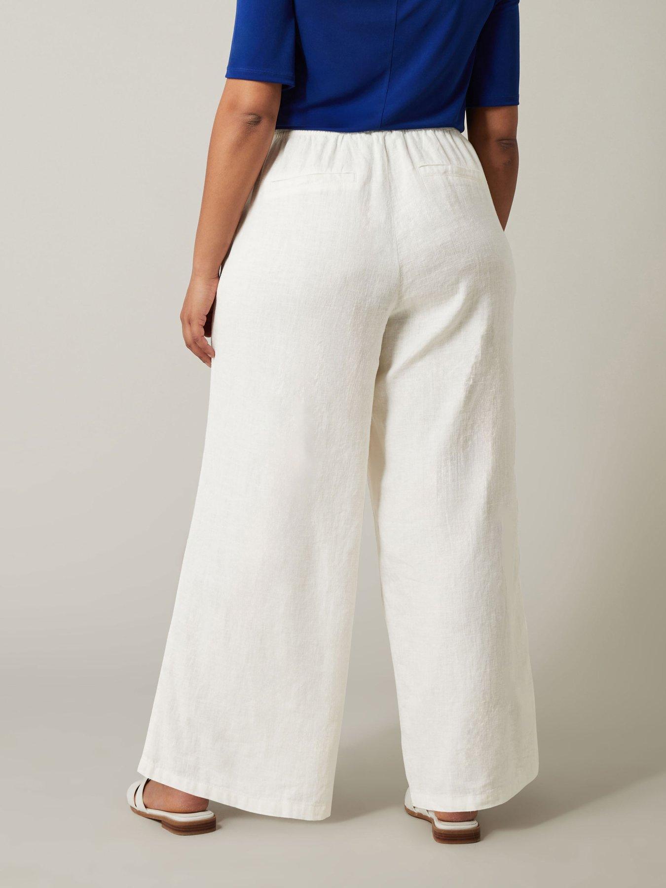 evans-linen-wide-leg-whitestillFront