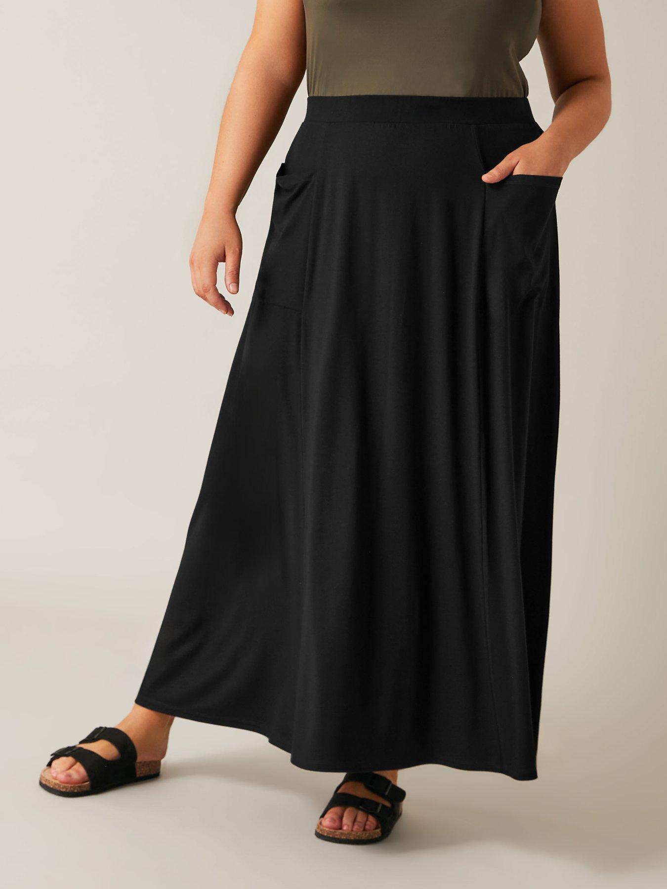 evans-jersey-pocket-skirt-black