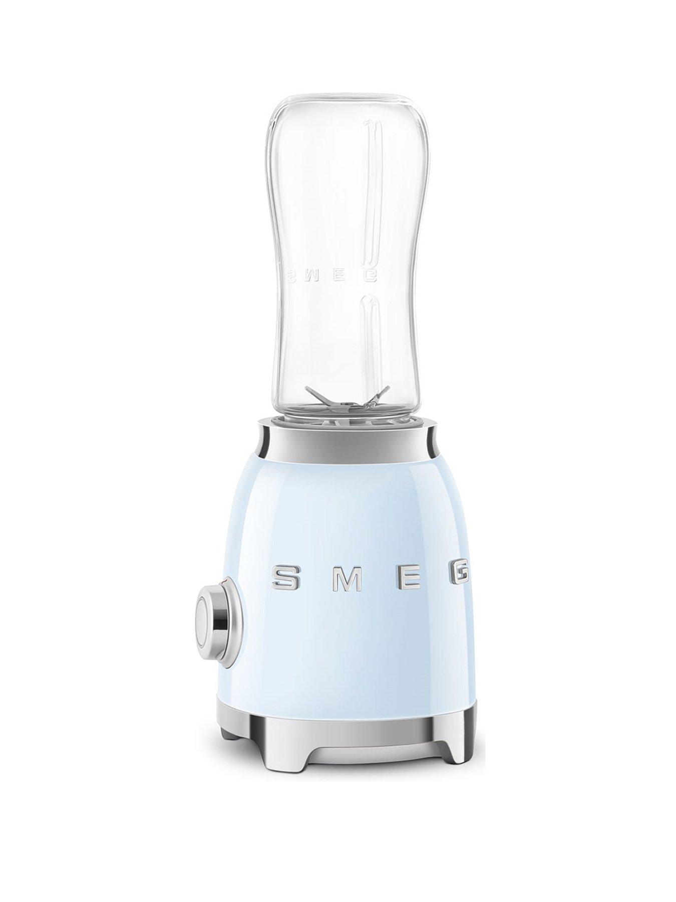 undefined PBF01 Retro Style Personal Blender, 600ml, 300W - Pastel Blue
