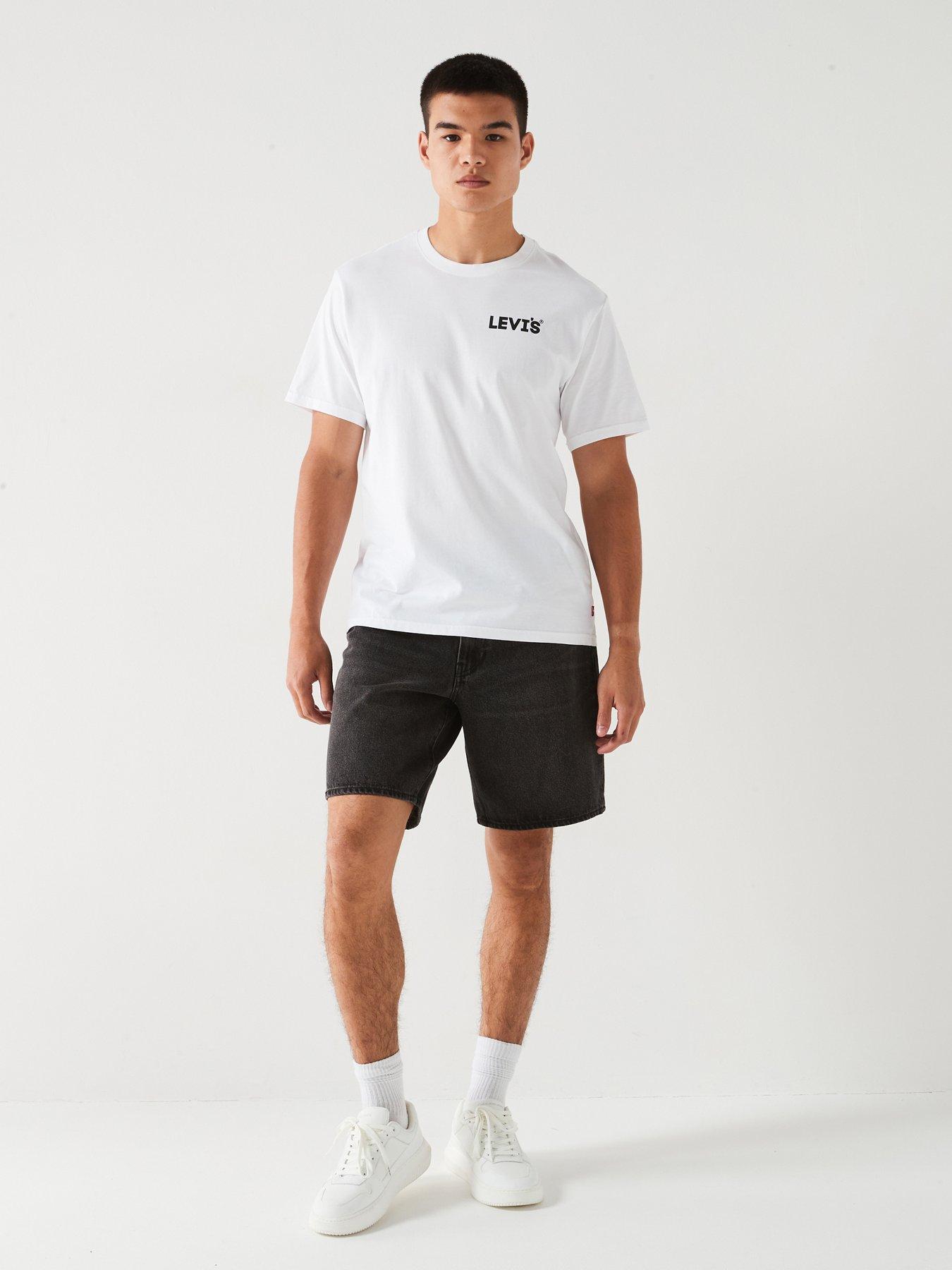 Levi's Levi's 468 Loose Fit Denim Shorts - Black