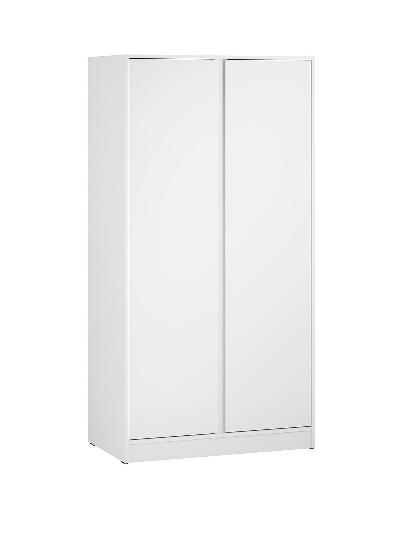 little-acorns-childrens-2-door-wardrobe-whitestillFront