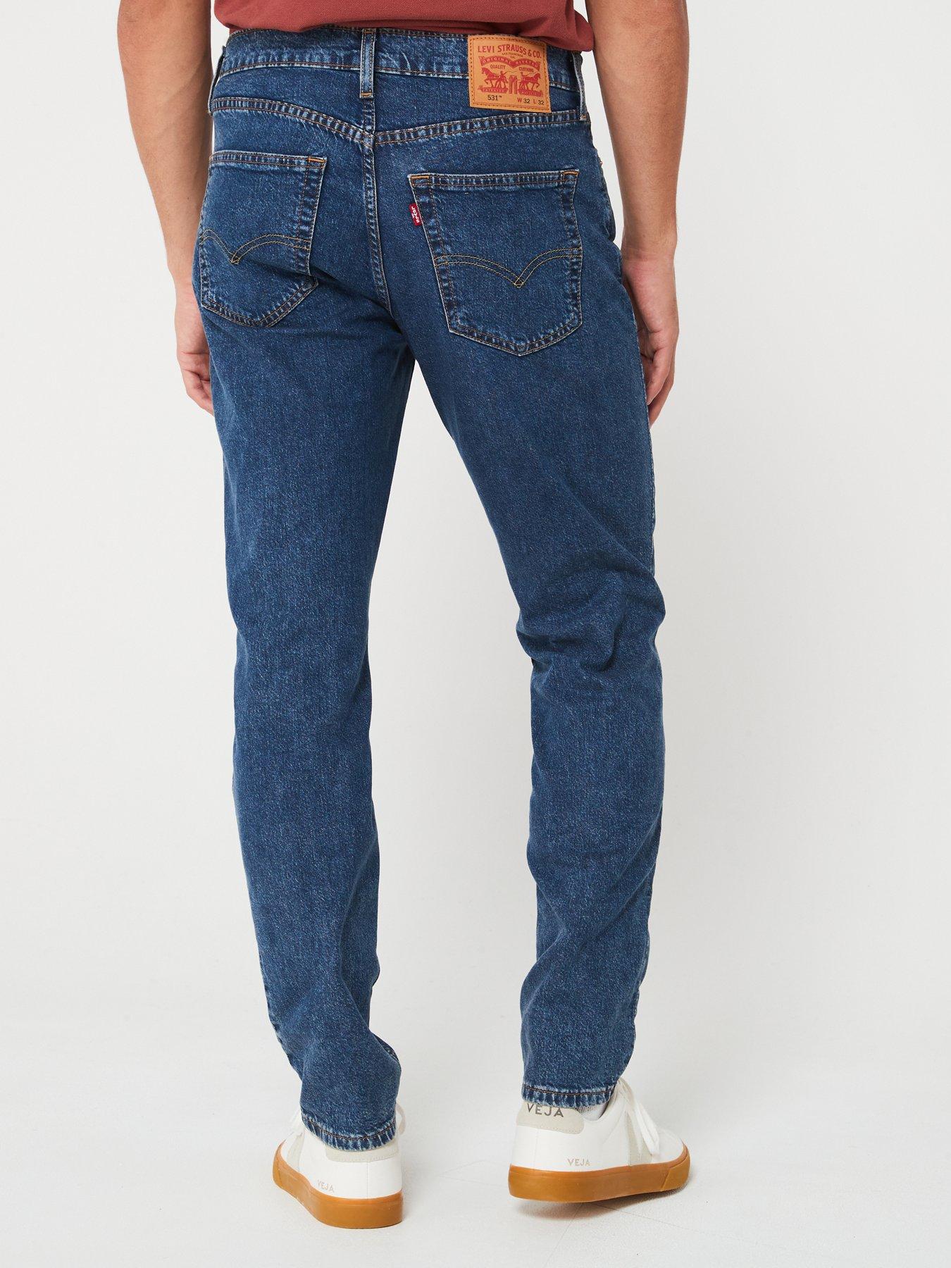 Image 2 of 5 of Levi's Levis 531 Comfort Slim Taper Fit Jeans - Be On My Own -Dark Blue
