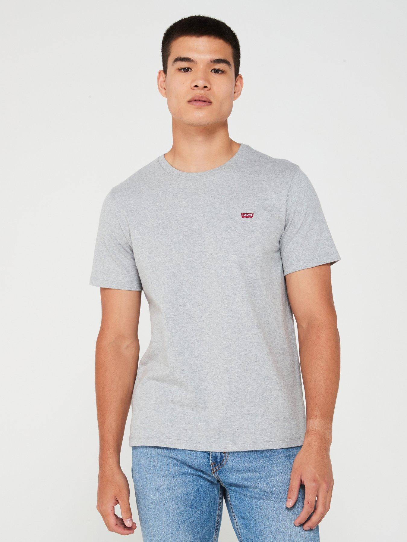 Levi's Short Sleeve Original Housemark T-Shirt - Grey