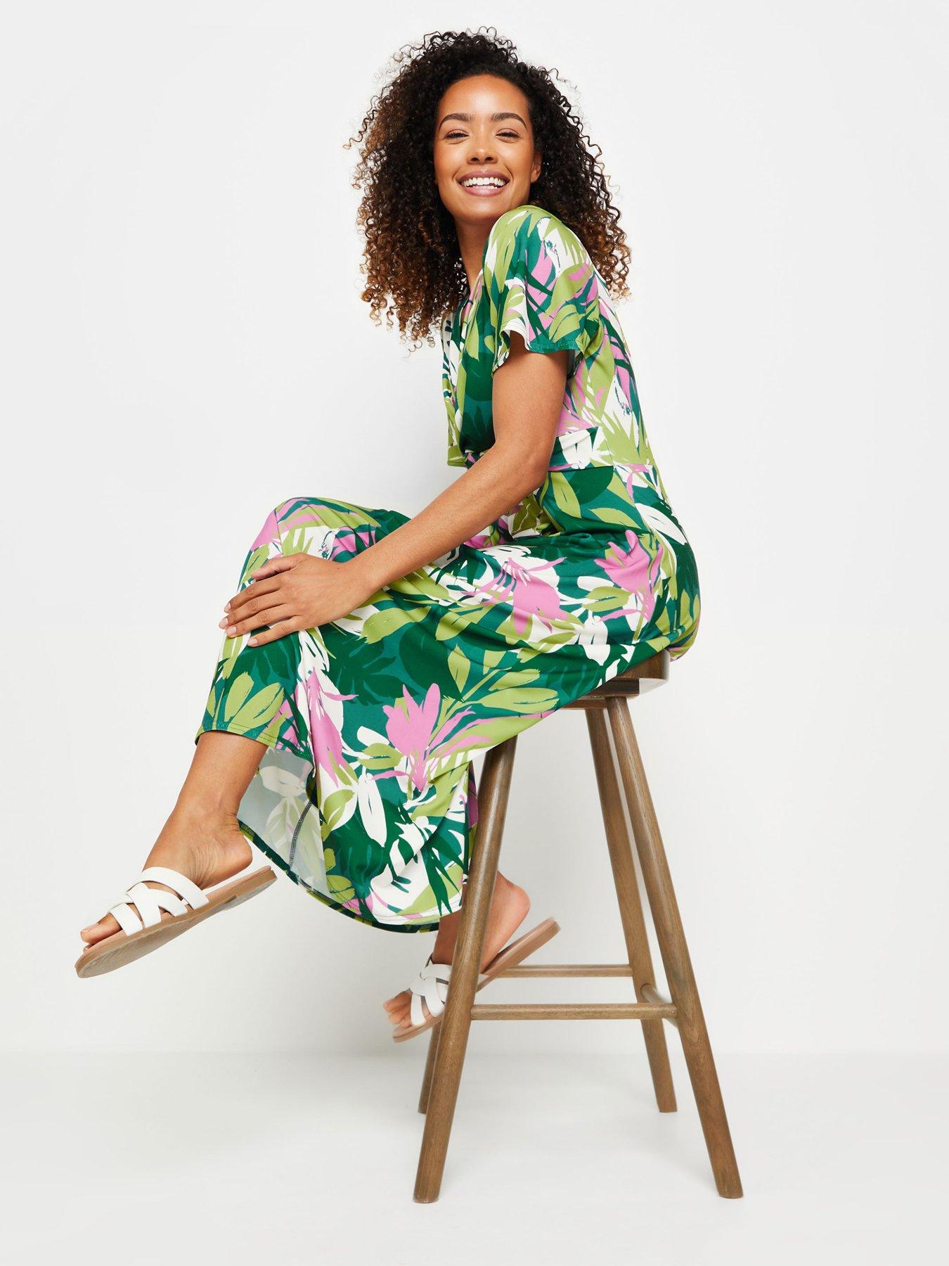 mco-tropical-print-jersey-twist-front-midi-dress-greenback