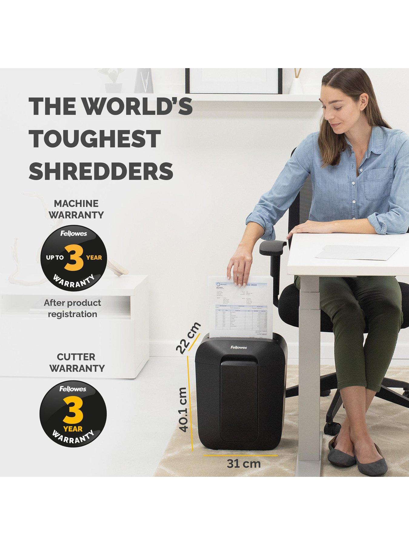Image 7 of 7 of Fellowes PowerShred LX50 Cross-Cut Shredder&nbsp;230V