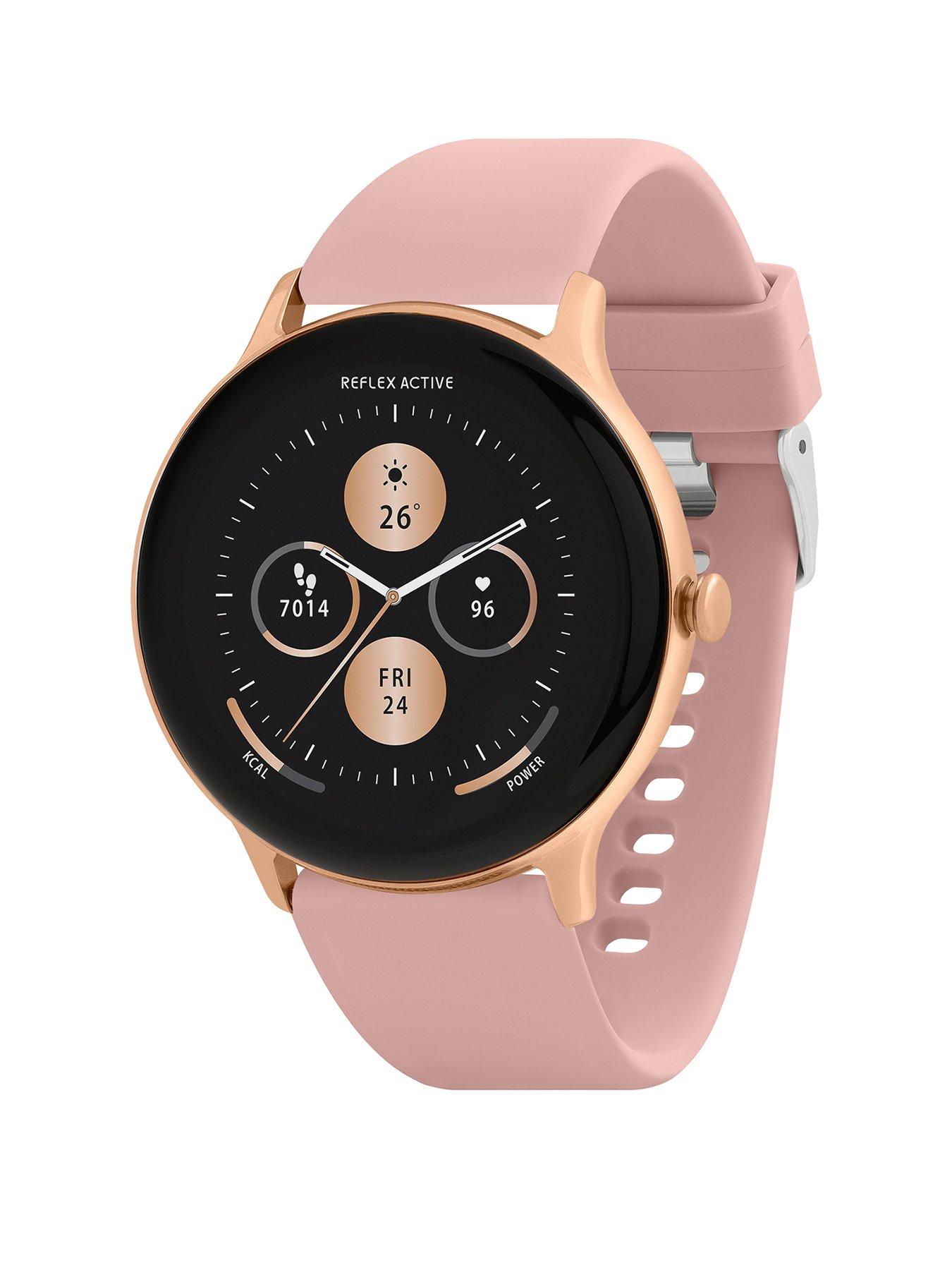 Reflex Active Reflex Active Series 22 Pink Silicone Strap Watch