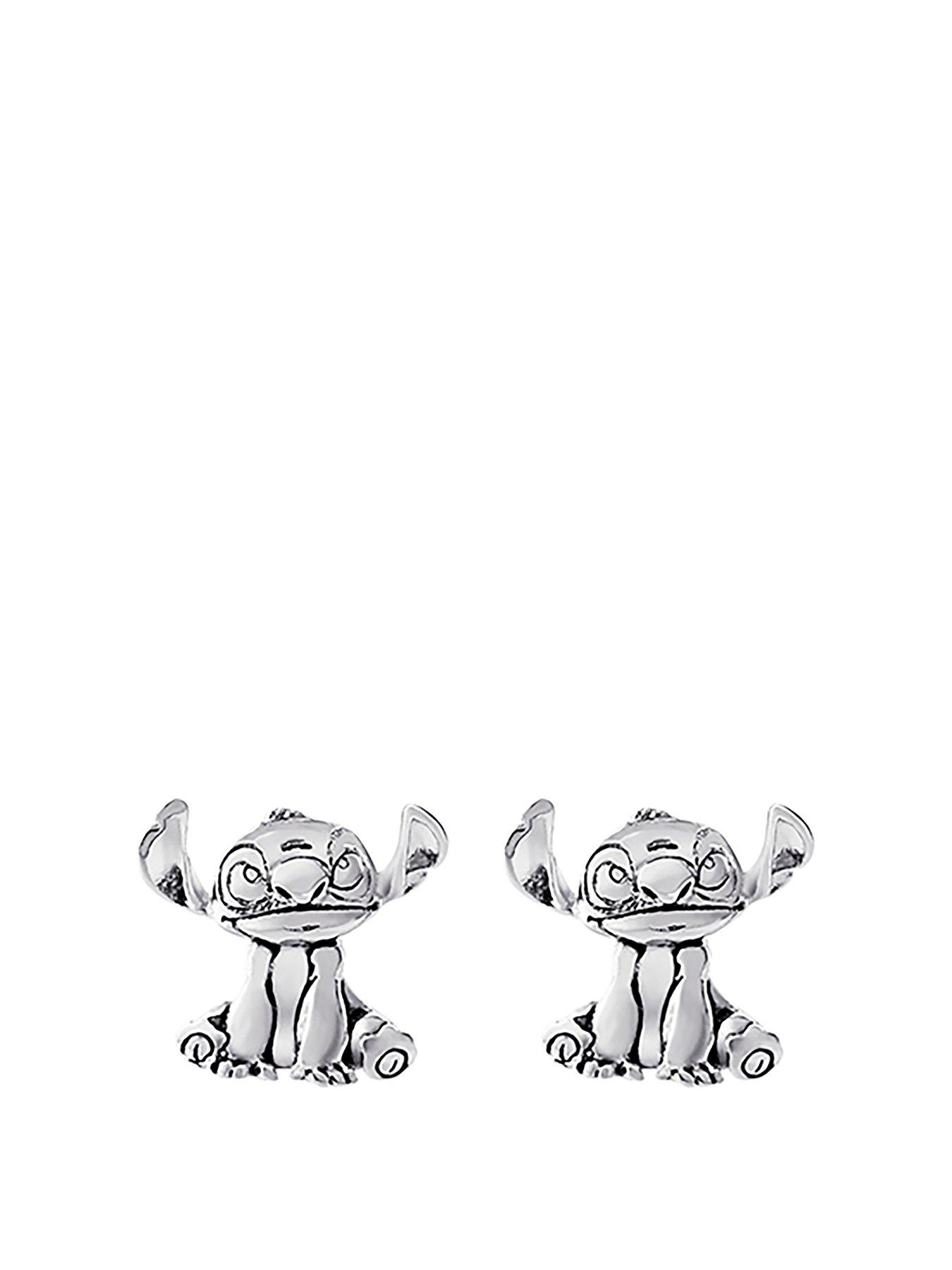 disney-disney-lilo-amp-stitch-silver-plated-stitch-stud-earrings