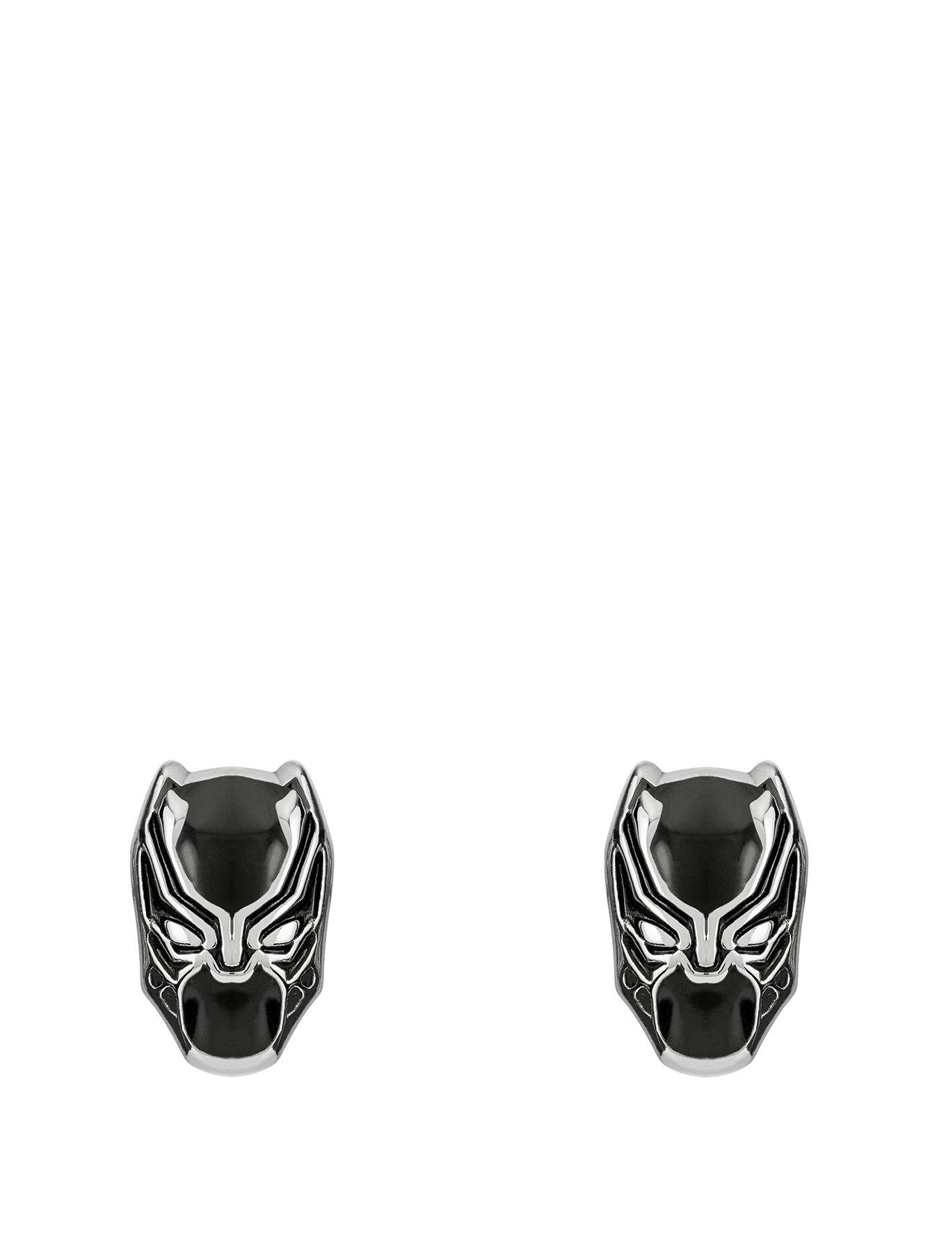 disney-disney-marvel-stainless-steel-black-panther-stud-earrings