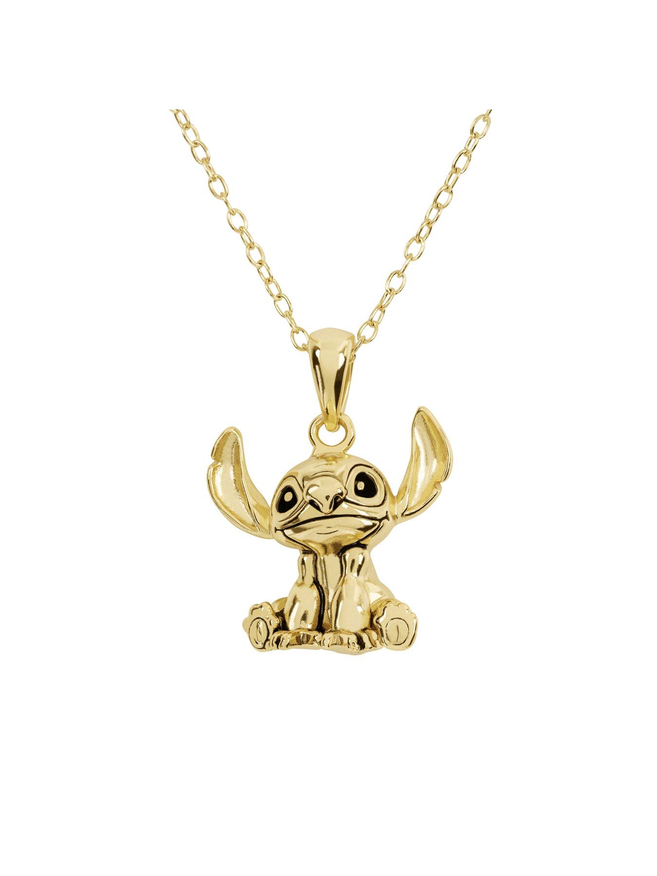 disney-disney-lilo-amp-stitch-gold-plated-sterling-silver-pendant-necklacestillFront