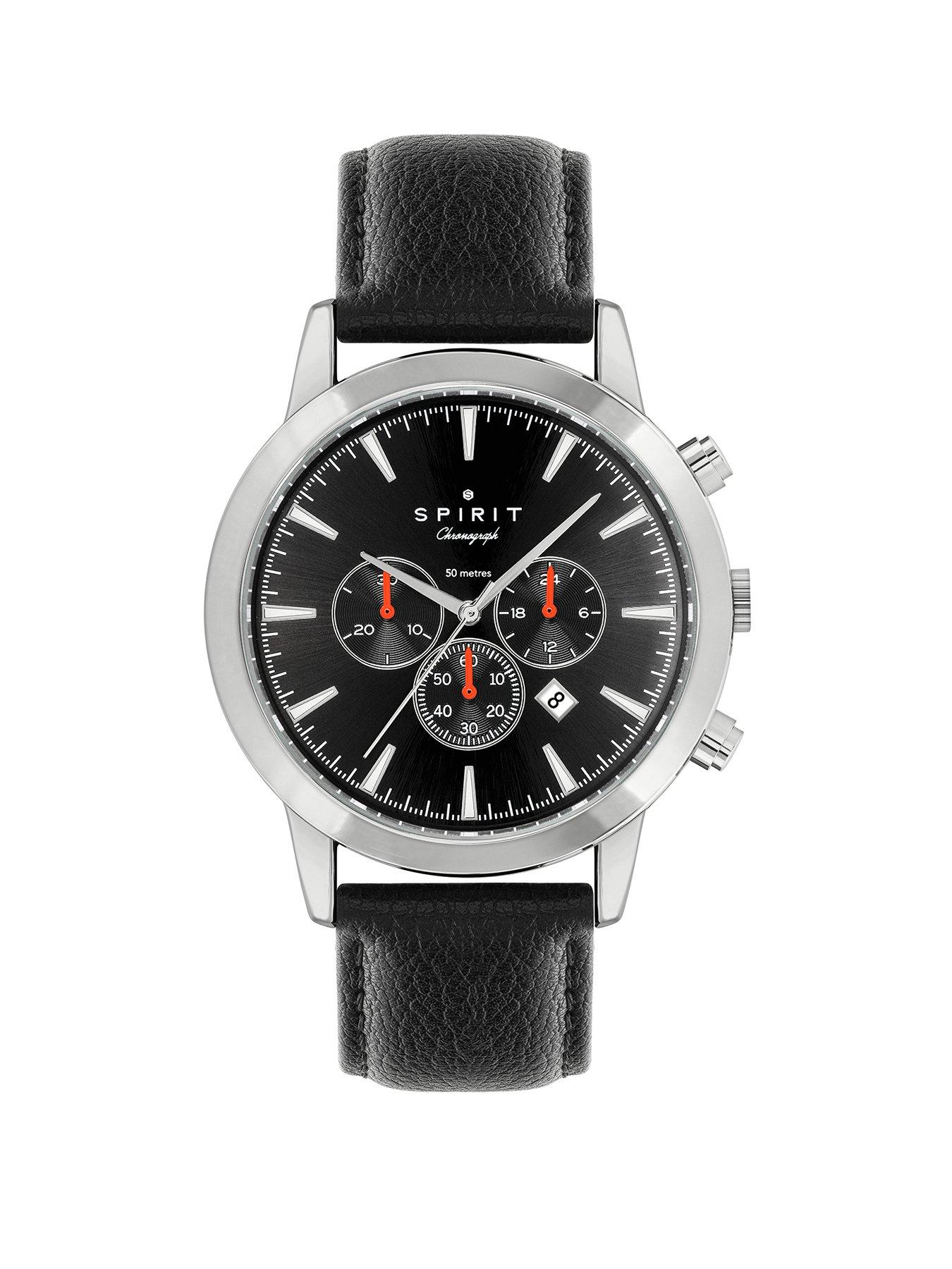 spirit-spirit-gents-black-leather-watch