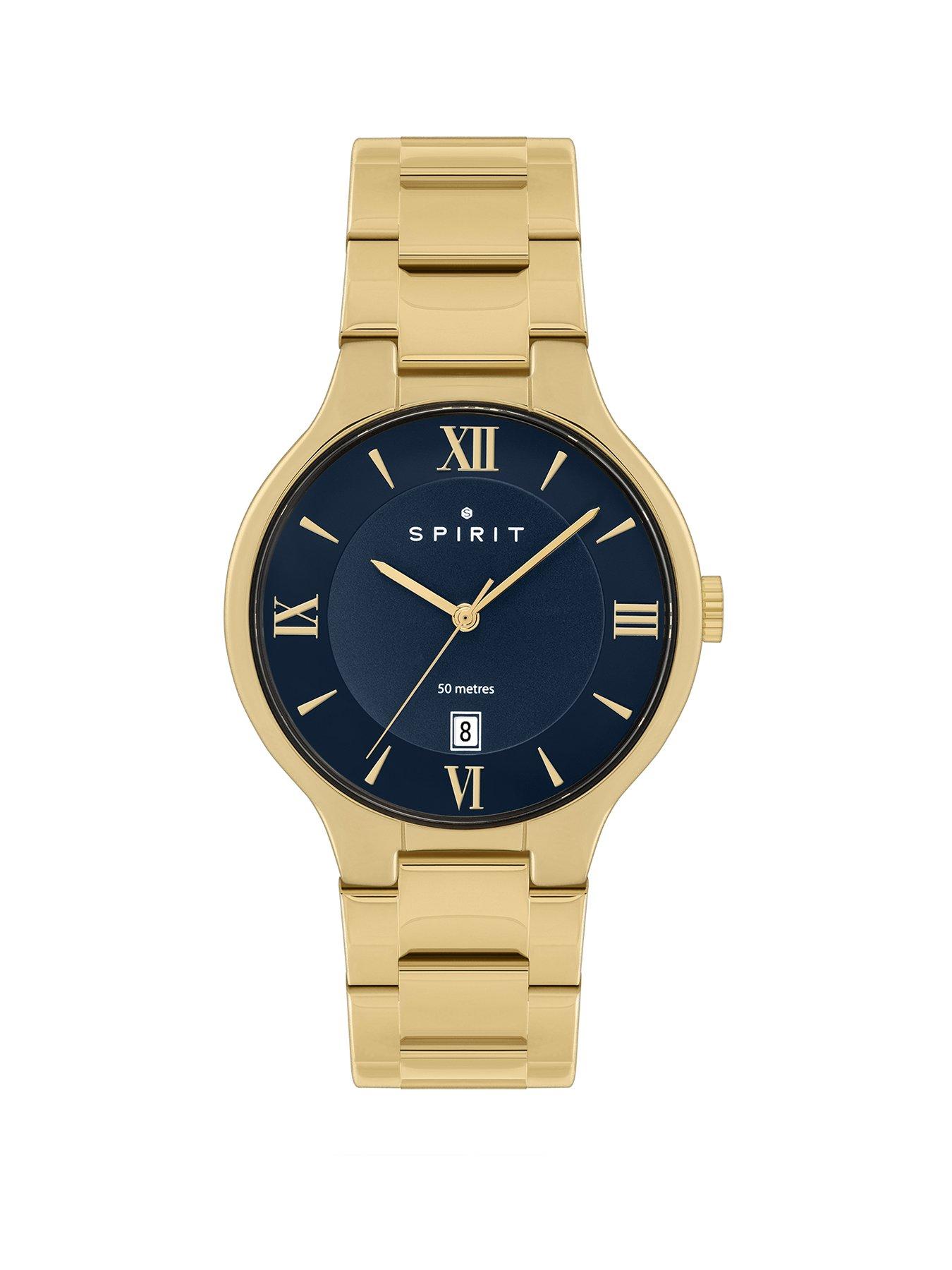 spirit-spirit-gents-classic-polished-gold-plated-bracelet-watch