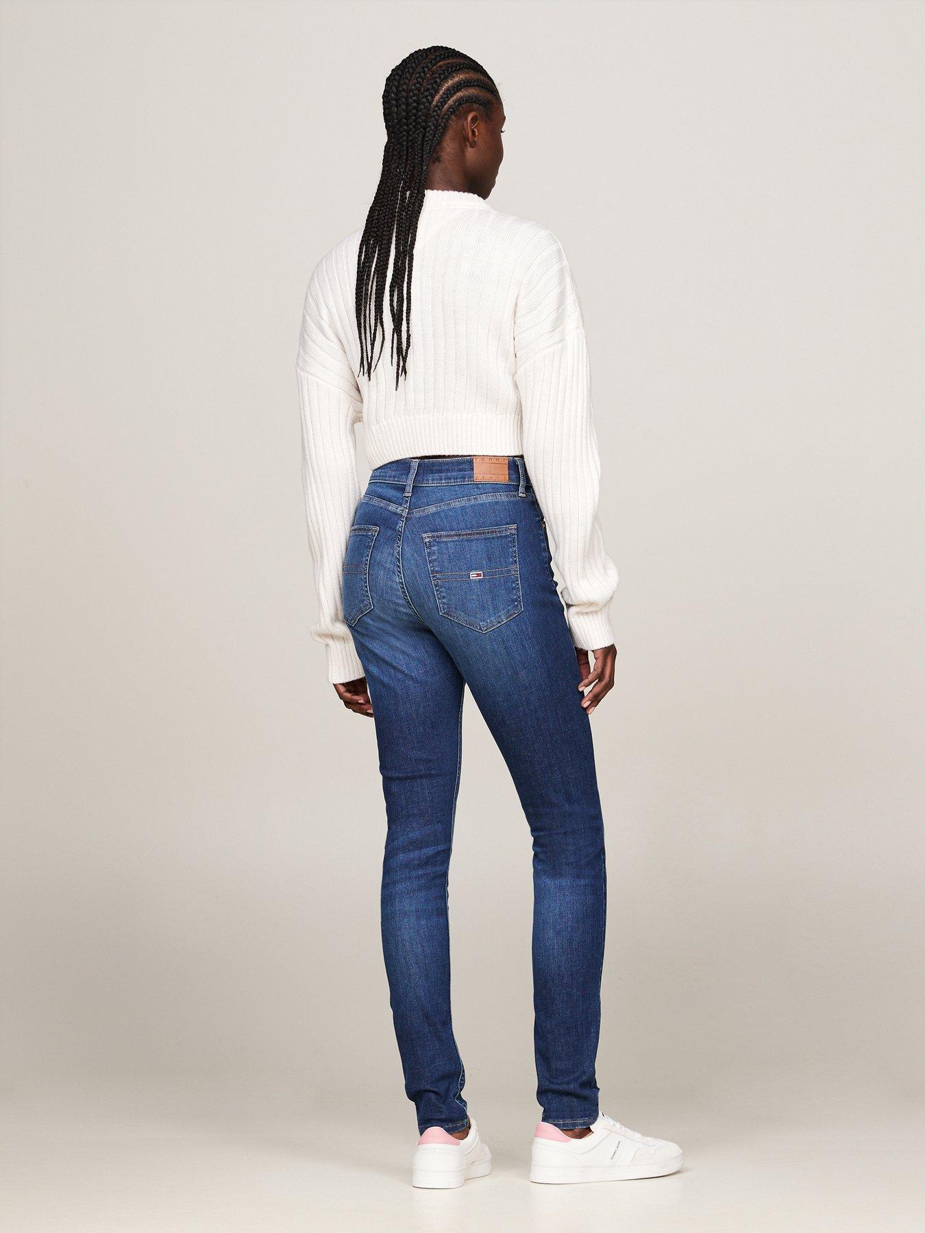 Image 2 of 4 of Tommy Jeans High Rise Skinny Jean - Blue