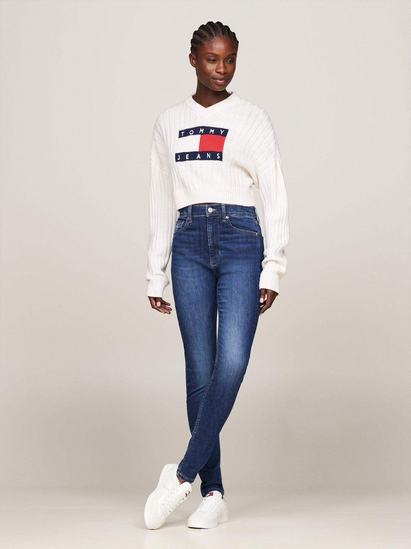 Image 3 of 4 of Tommy Jeans High Rise Skinny Jean - Blue
