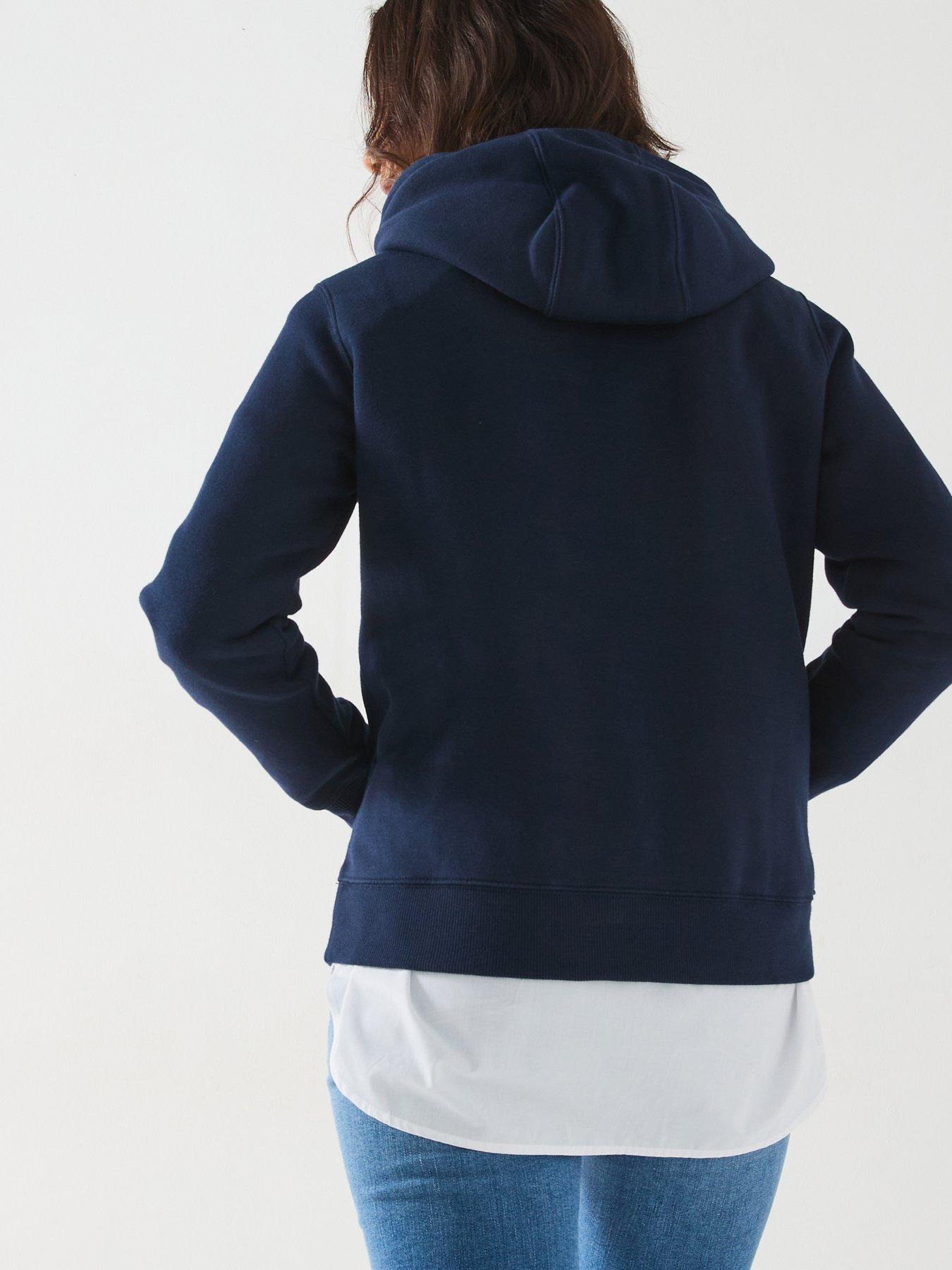 Image 2 of 5 of Tommy Jeans Flag Logo Hoodie - Navy