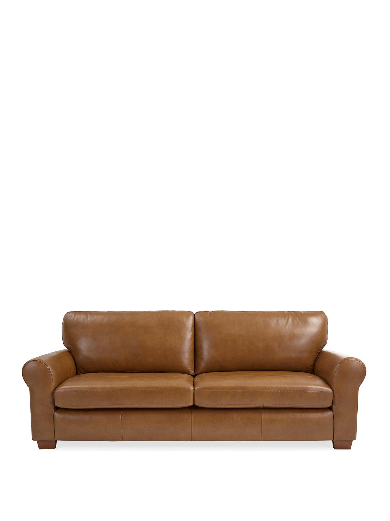 very-home-bailey-4-seater-leather-sofa-tannbsp--fsc-certifiedstillFront