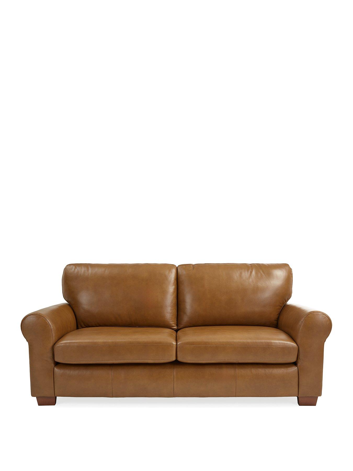 very-home-bailey-3-seater-leather-sofa-tannbsp--fsc-certifiedstillFront